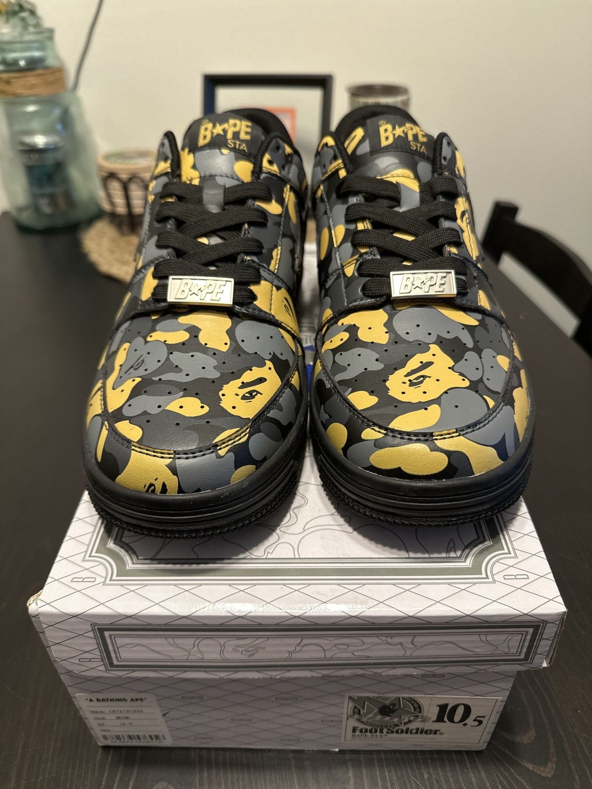 Bape Madison Avenue exclusive bapesta Size US 10.5 / EU 43-44 - 3 Thumbnail