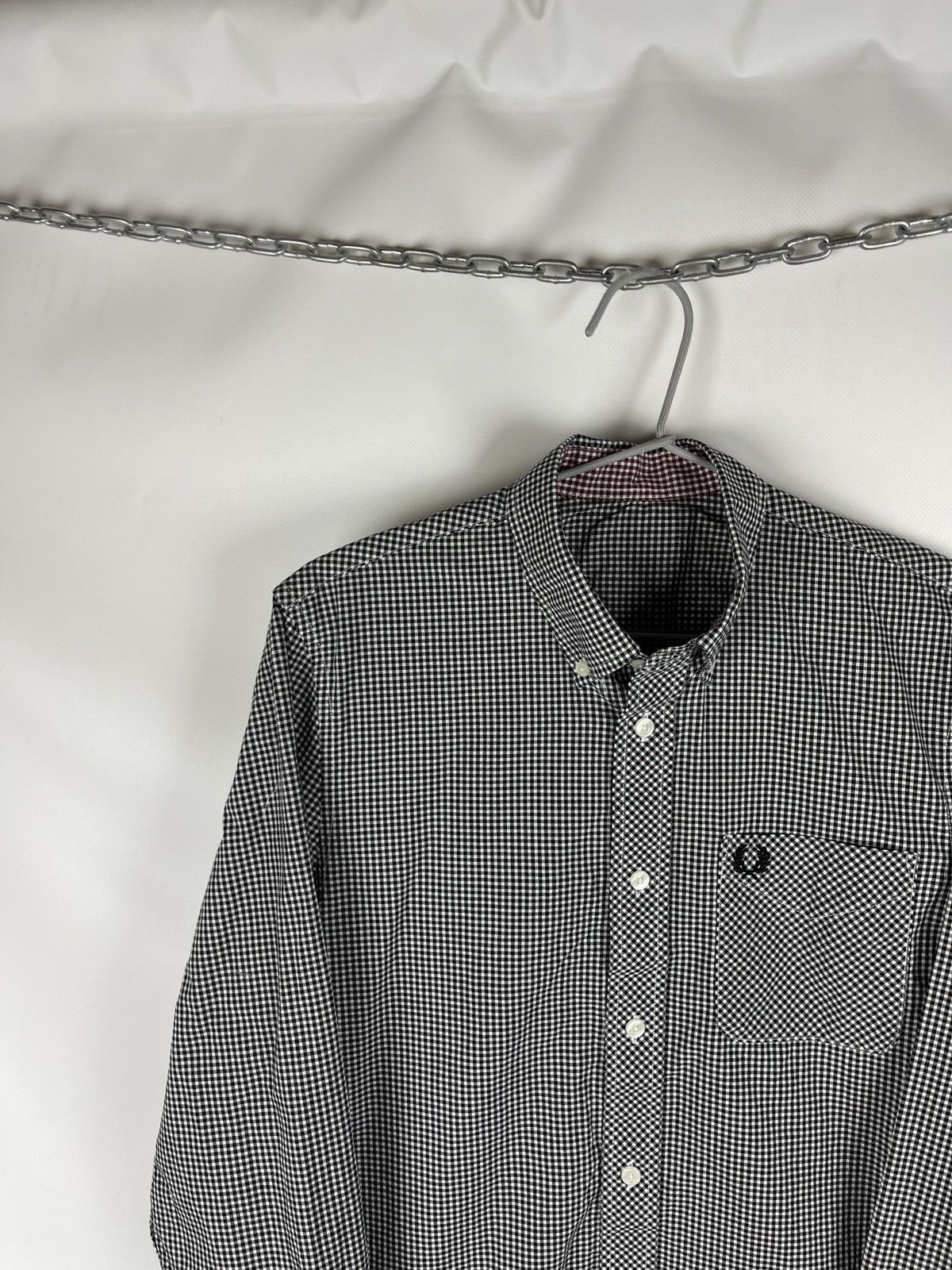 Fred Perry Fred Perry long sleeve embroidered logo checkered shirt Size US S / EU 44-46 / 1 - 2 Thumbnail
