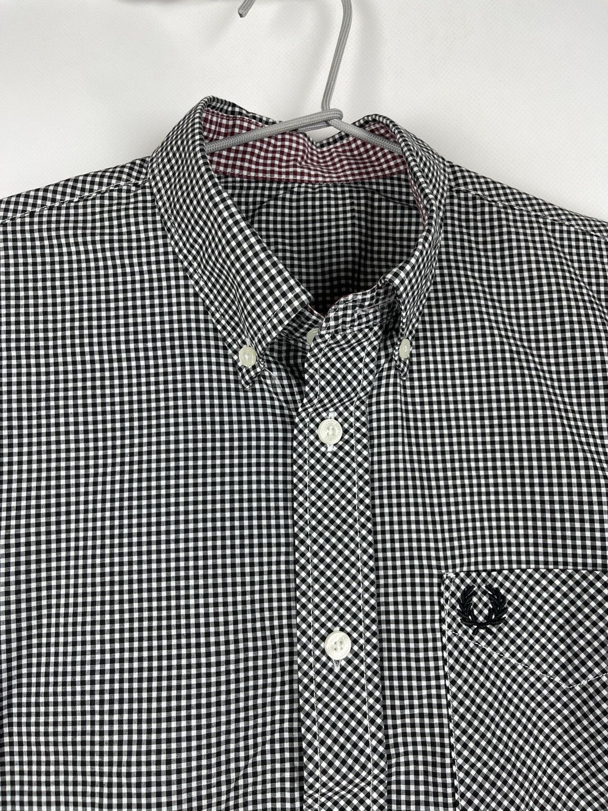 Fred Perry Fred Perry long sleeve embroidered logo checkered shirt Size US S / EU 44-46 / 1 - 4 Thumbnail