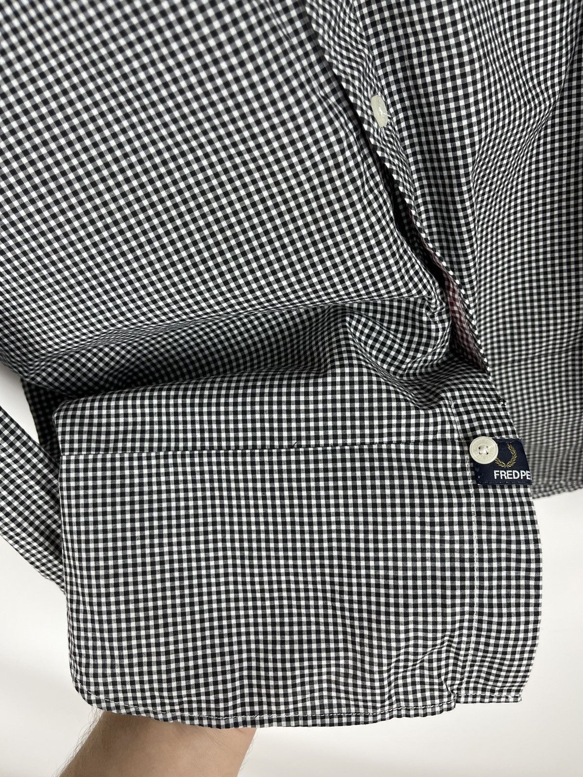 Fred Perry Fred Perry long sleeve embroidered logo checkered shirt Size US S / EU 44-46 / 1 - 9 Thumbnail