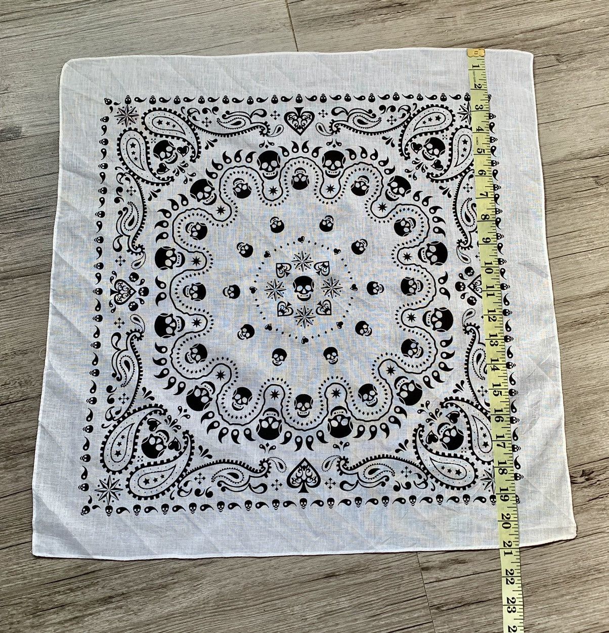 Vintage Skull design Handkerchief Pocketsquares Size ONE SIZE - 5 Thumbnail