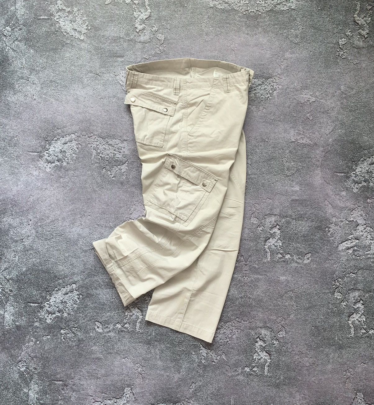 Helly Hansen 32 cargo beige military casual pants chinos y2k