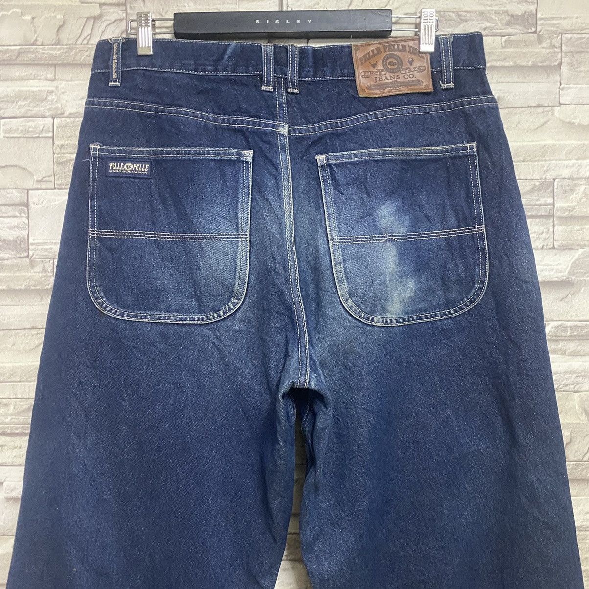 Pelle Pelle Pelle Pelle Marc Buchanan Denim Baggy Jeans Size US 36 / EU 52 - 10 Thumbnail