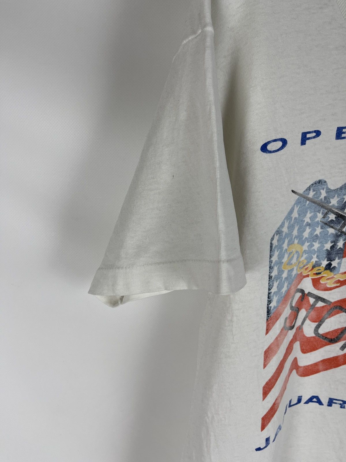 Vintage Vintage 90s Operation Desert Storm January 19, 1991 tee Size US M / EU 48-50 / 2 - 9 Thumbnail
