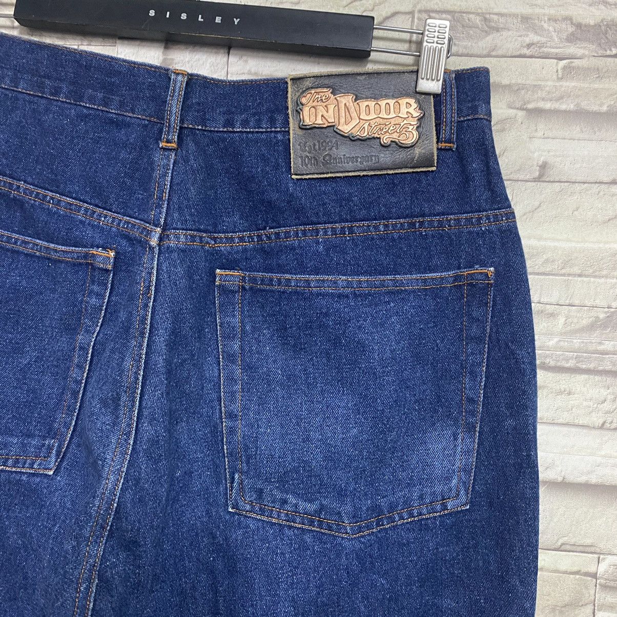Vintage Vintage THE INDOOR STREET3 Denim Baggy Jeans Size US 31 - 12 Thumbnail