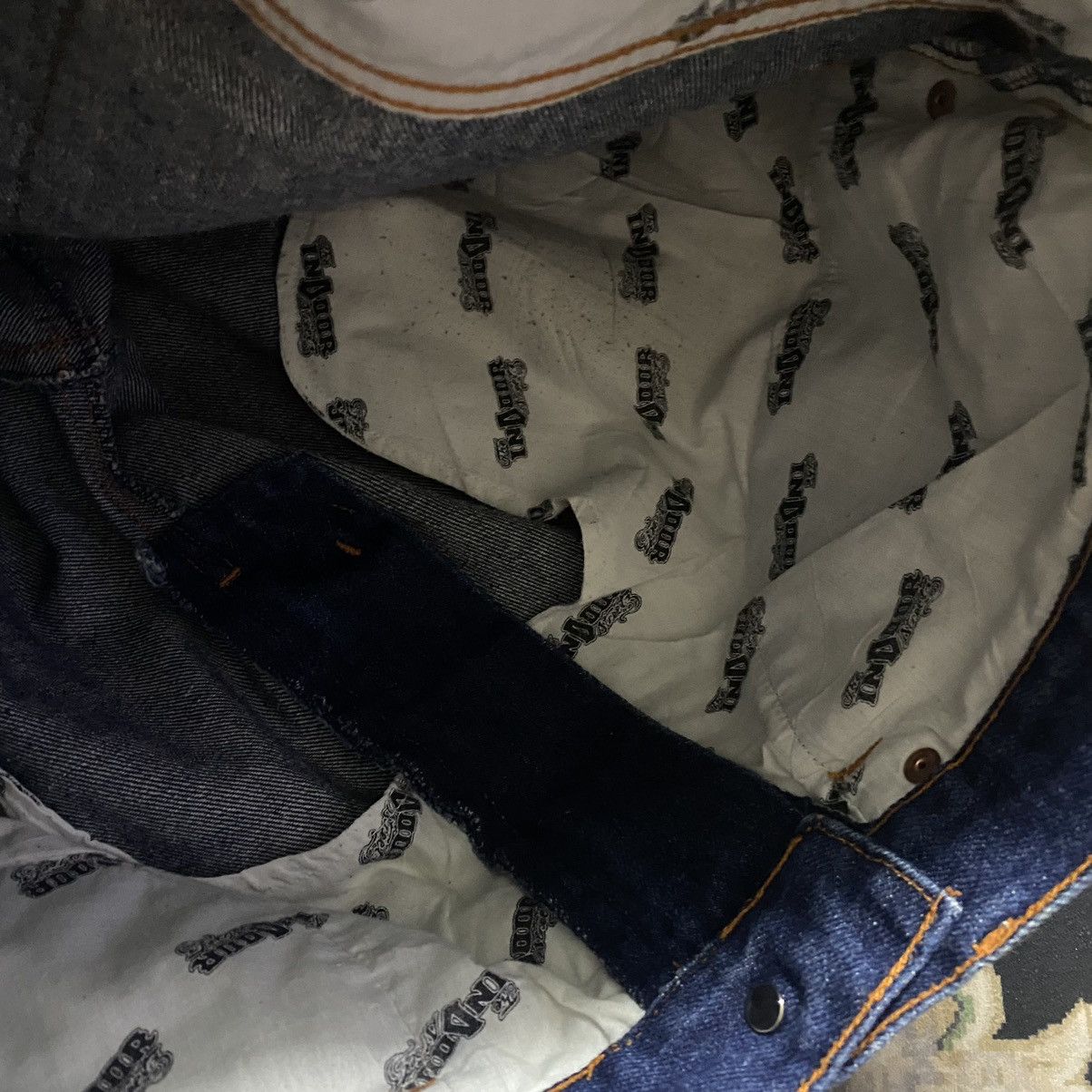 Vintage Vintage THE INDOOR STREET3 Denim Baggy Jeans Size US 31 - 18 Thumbnail