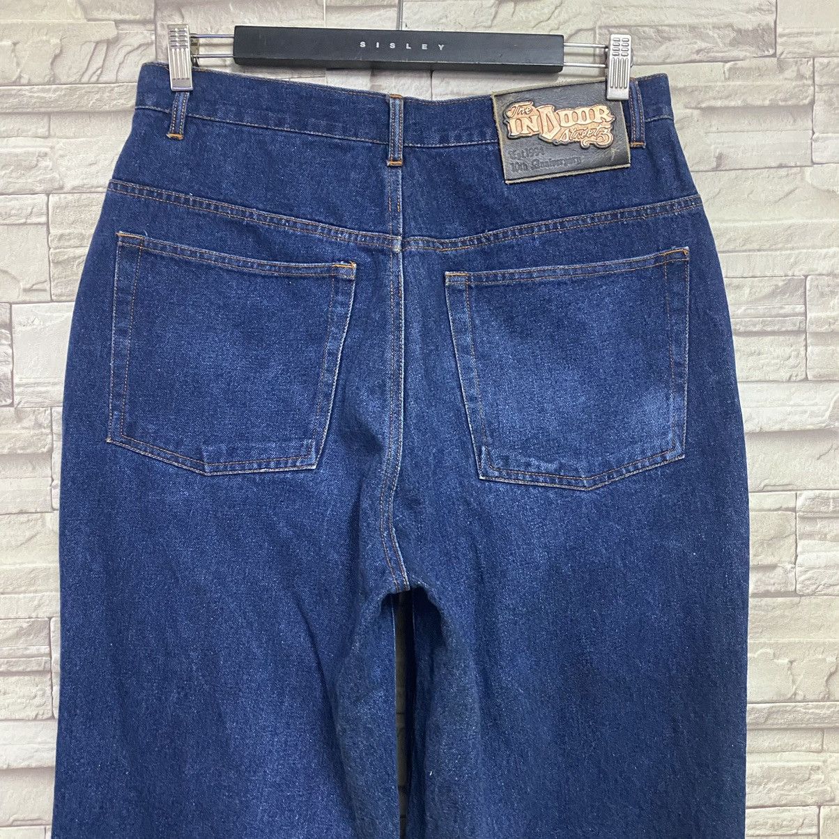Vintage Vintage THE INDOOR STREET3 Denim Baggy Jeans Size US 31 - 10 Thumbnail