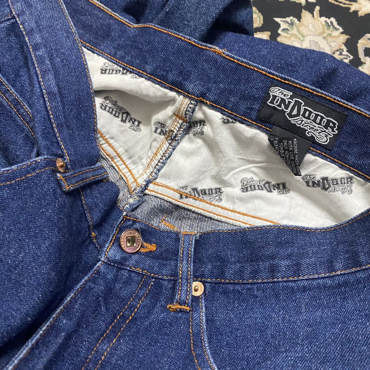 Vintage Vintage THE INDOOR STREET3 Denim Baggy Jeans Size US 31 - 15 Thumbnail