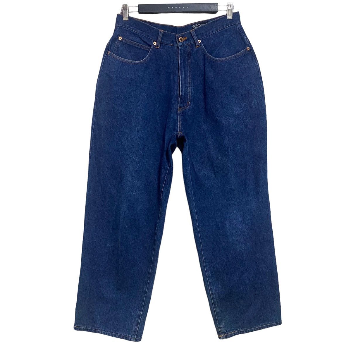 Vintage Vintage THE INDOOR STREET3 Denim Baggy Jeans Size US 31 - 3 Thumbnail