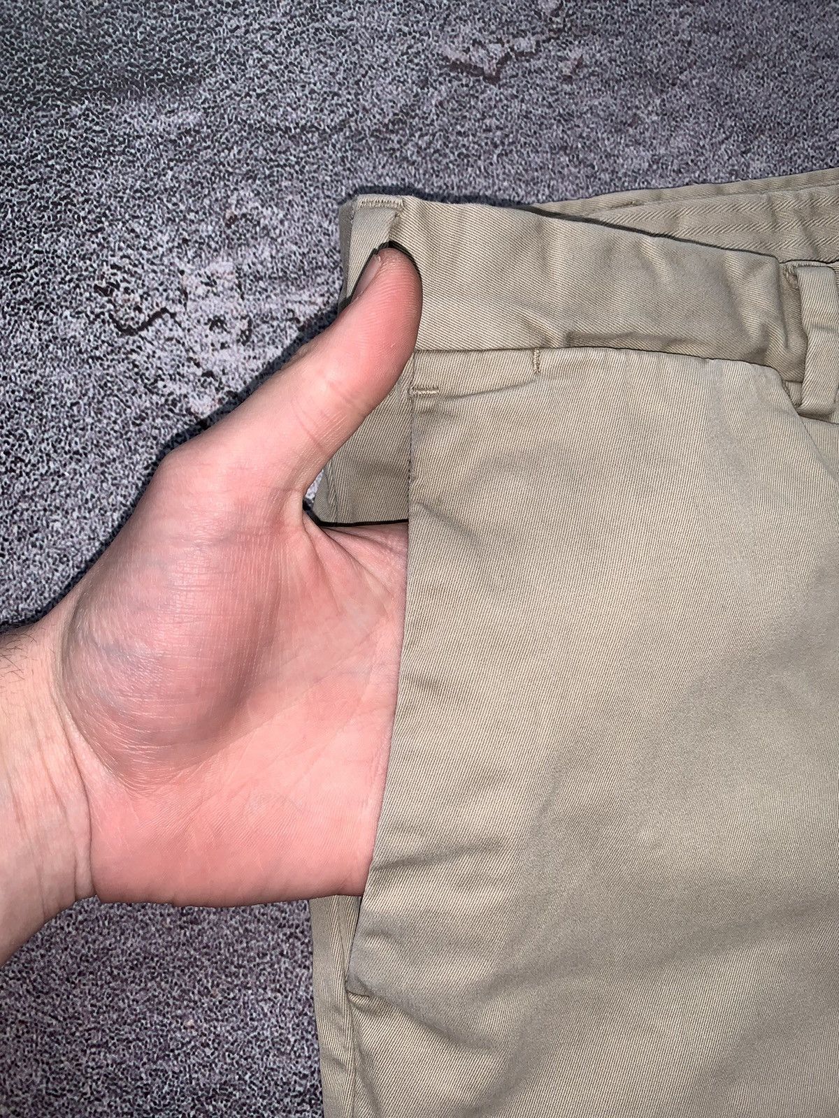 Polo Ralph Lauren × Vintage Polo Ralph Lauren 34/34 beige chinos casual pants trouser Size US 34 / EU 50 - 7 Thumbnail