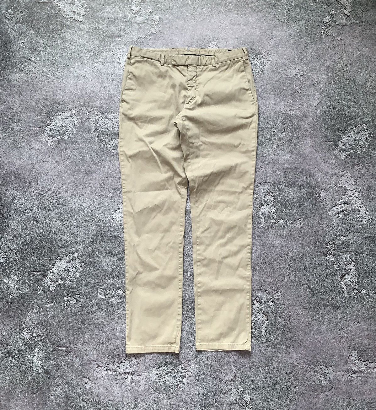 Polo Ralph Lauren × Vintage Polo Ralph Lauren 34/34 beige chinos casual pants trouser Size US 34 / EU 50 - 4 Thumbnail