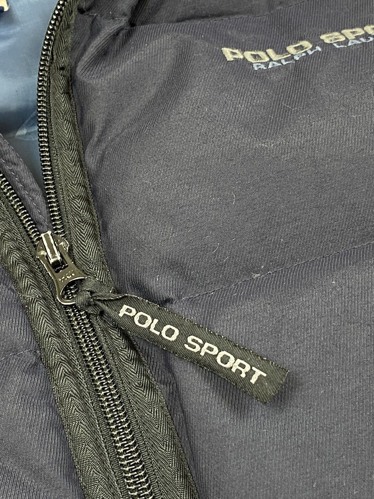 Polo Ralph Lauren × Vintage Vintage Polo Sport Ralph Lauren blue puffer vest jacket Size US XL / EU 56 / 4 - 9 Thumbnail