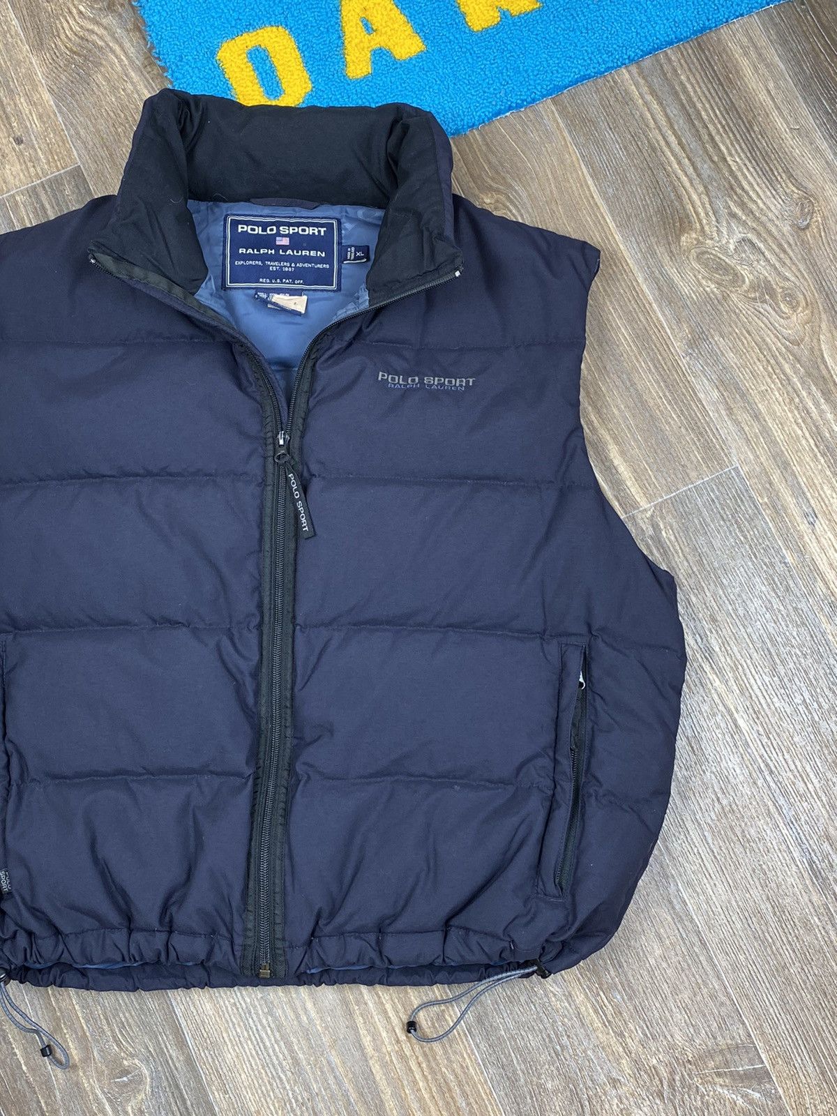 Polo Ralph Lauren × Vintage Vintage Polo Sport Ralph Lauren blue puffer vest jacket Size US XL / EU 56 / 4 - 5 Thumbnail