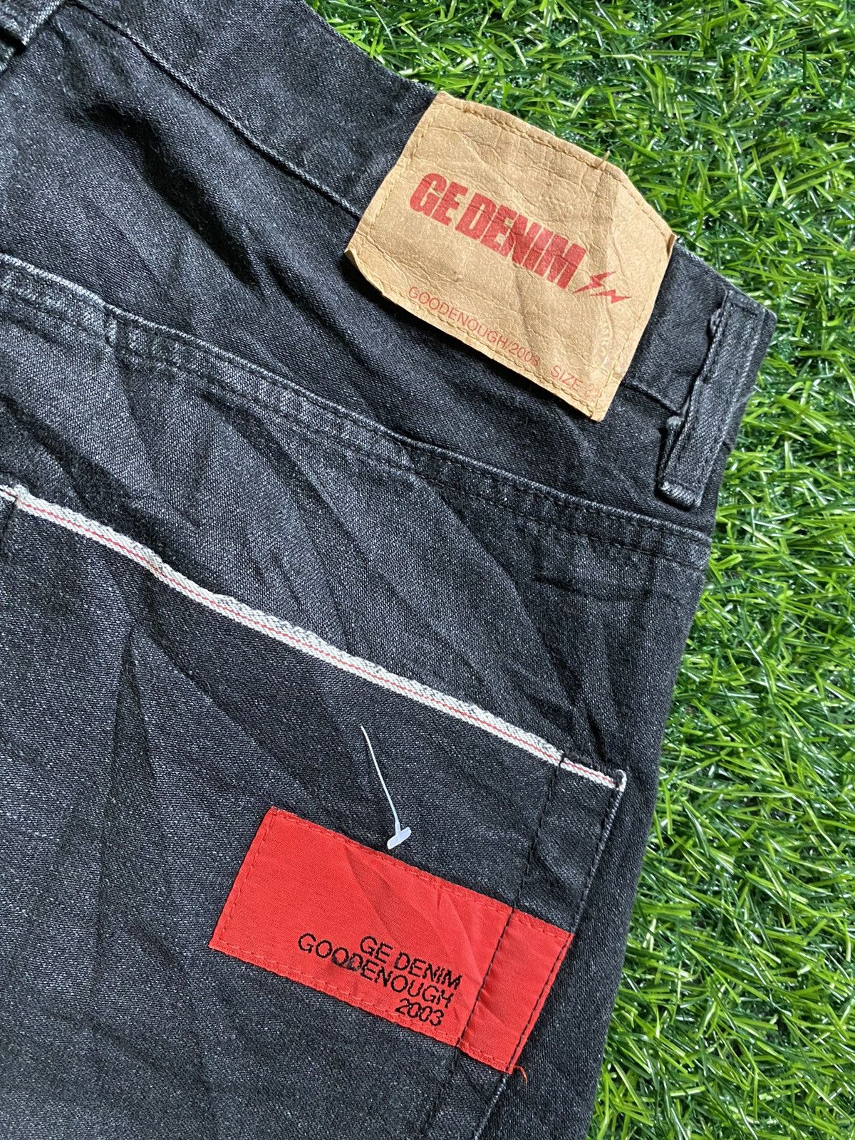 GOODENOUGH × Hiroshi Fujiwara × Japanese Brand Vintage Goodenough 2003 Selvedge Pants Size US 31 - 3 Thumbnail
