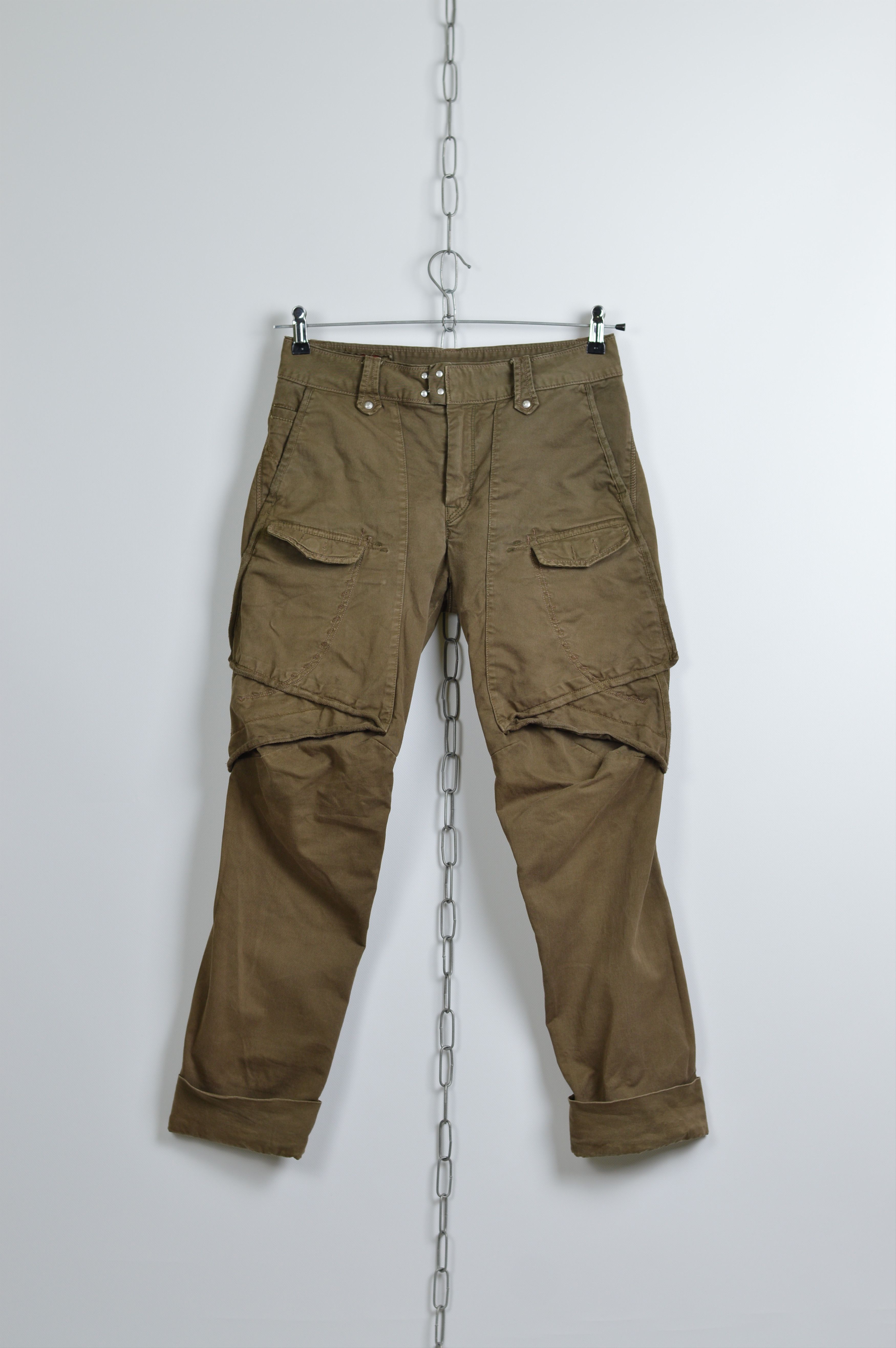 Marithe Francois Girbaud Cargo Military Pants