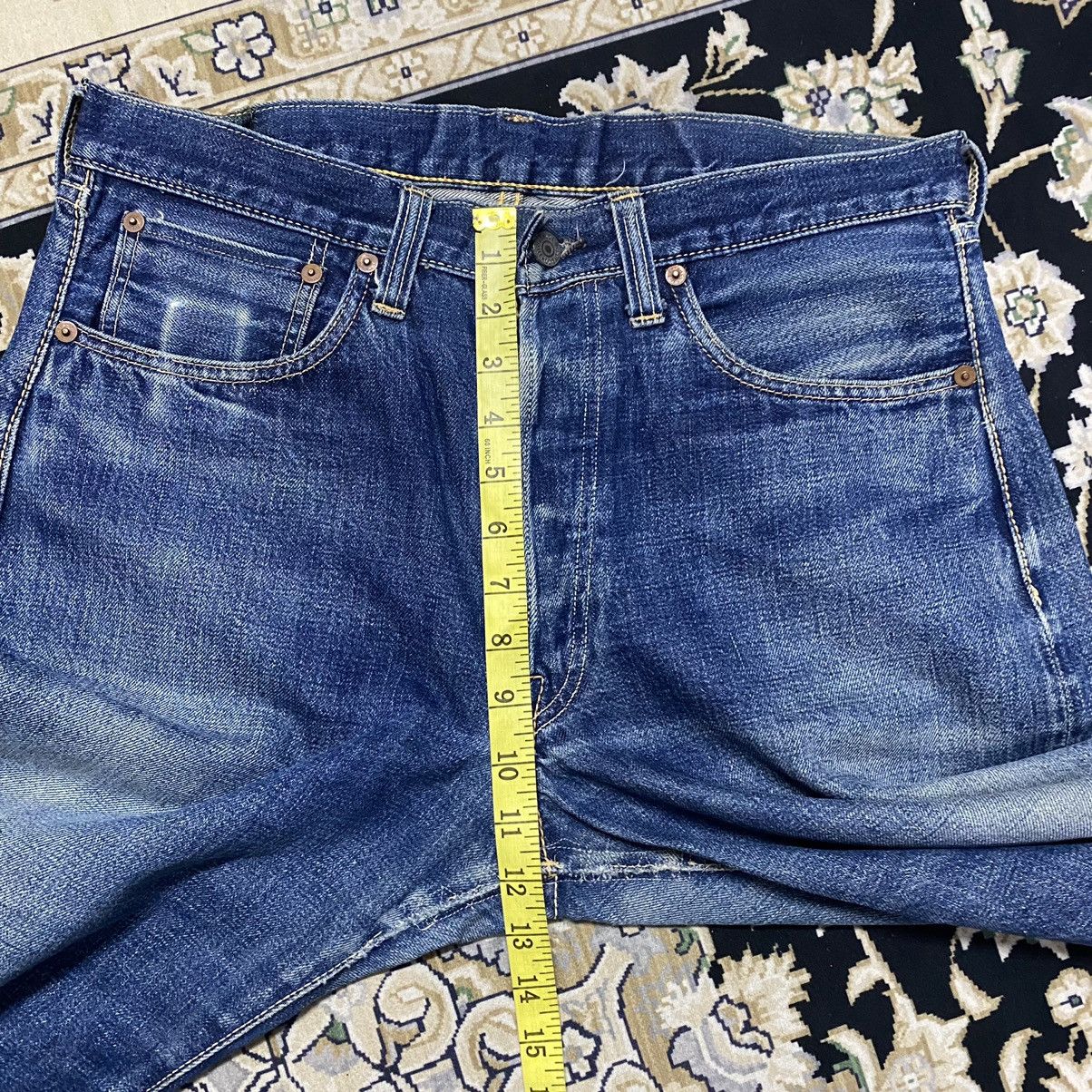 The Real McCoy's Vintage The Real McCoy Distressed Denim Selvedge Jeans 32x33 Size US 32 / EU 48 - 18 Thumbnail