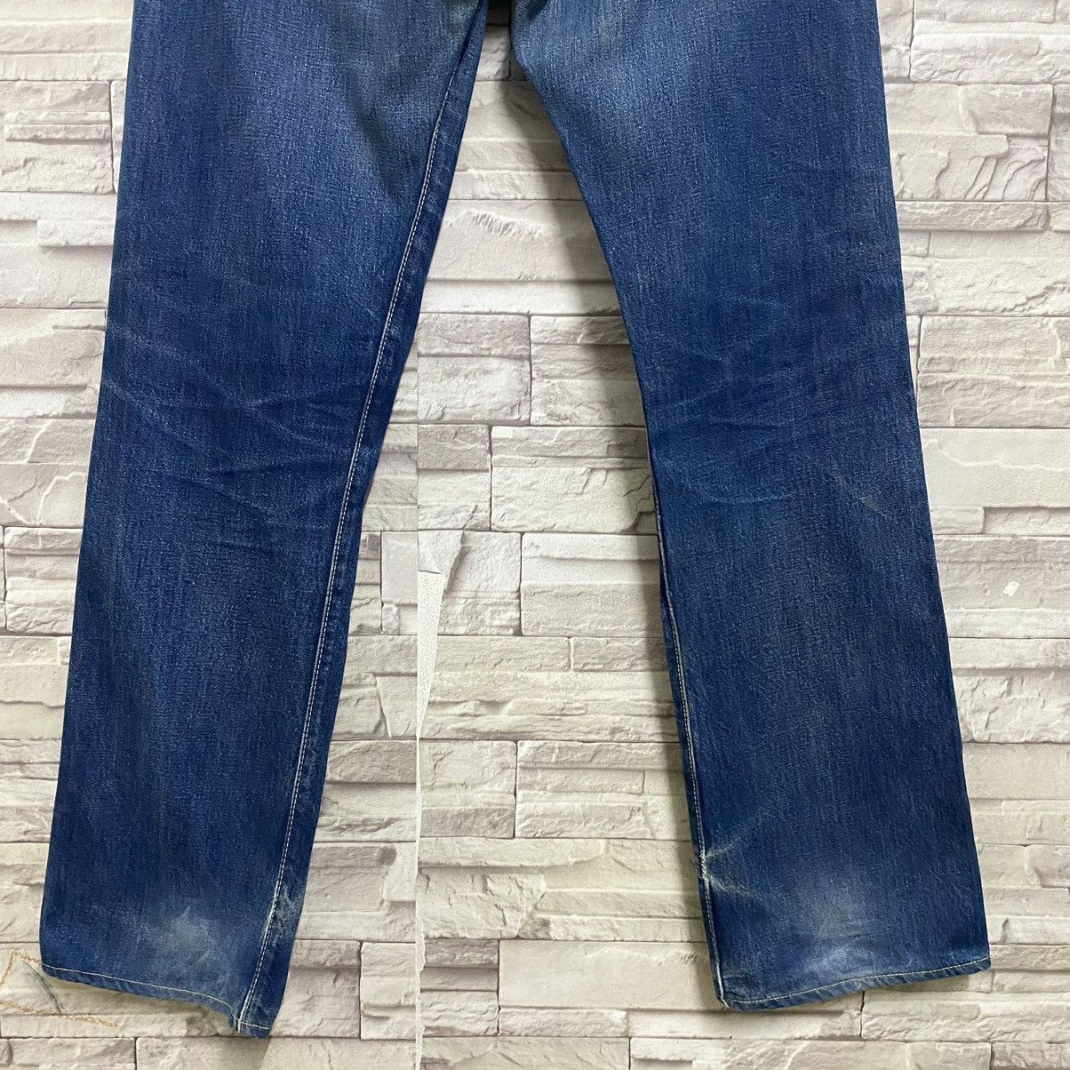 The Real McCoy's Vintage The Real McCoy Distressed Denim Selvedge Jeans 32x33 Size US 32 / EU 48 - 11 Thumbnail