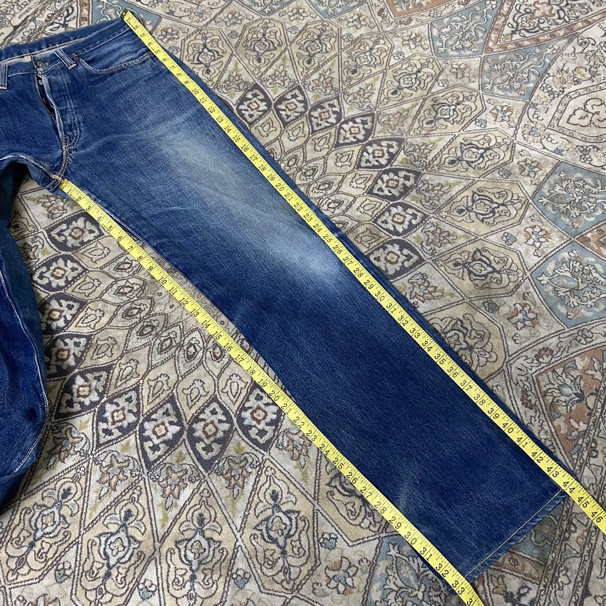 The Real McCoy's Vintage The Real McCoy Distressed Denim Selvedge Jeans 32x33 Size US 32 / EU 48 - 19 Thumbnail