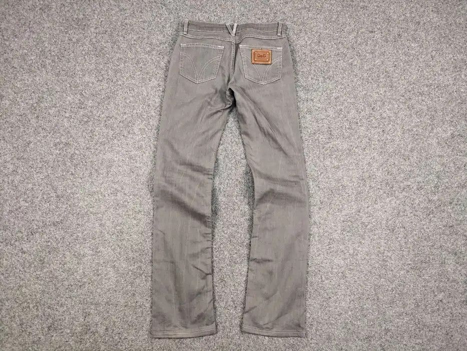 Dolce & Gabbana Vintage 90's Dolce & Gabbana Slimmy Women's Gray Denim Jeans Size 25" / US 0 / IT 36 - 6 Thumbnail