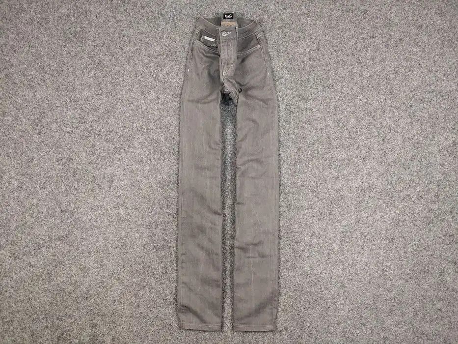Dolce & Gabbana Vintage 90's Dolce & Gabbana Slimmy Women's Gray Denim Jeans Size 25" / US 0 / IT 36 - 1 Thumbnail
