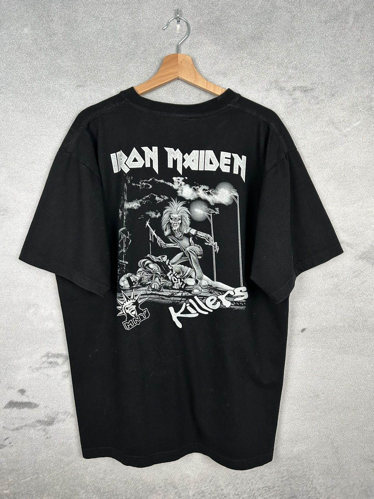 Band Tees × Vintage Vintage Iron Maiden Killers Rock Band Tee Metal Graphic Size US XL / EU 56 / 4 - 5 Thumbnail