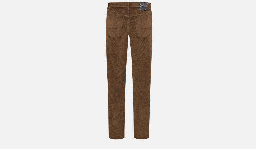 Dior × Travis Scott o1w1odb1y Slim Fit Jeans in Mocha Brown Size US 28 / EU 44 - 2 Thumbnail