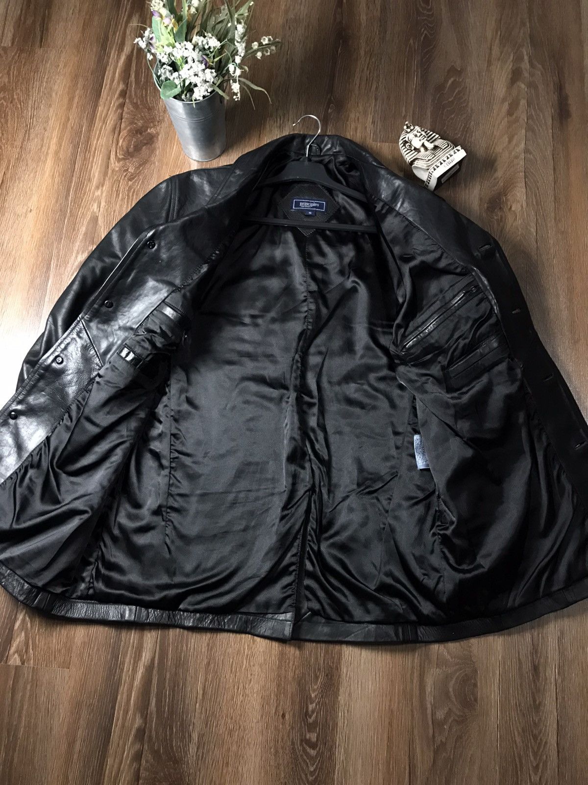 Genuine Leather × Vintage Vintage Principles for Men Leather jacket Size US S / EU 44-46 / 1 - 6 Thumbnail