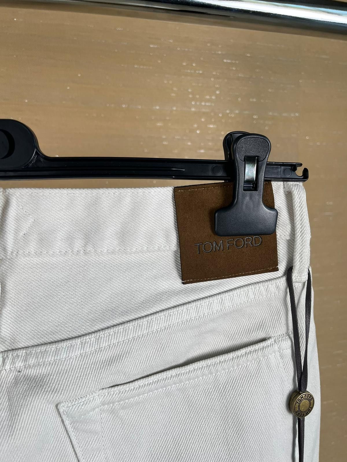 Tom Ford Tapered Fit Denim in Off White Color Size US 32 / EU 48 - 11 Thumbnail