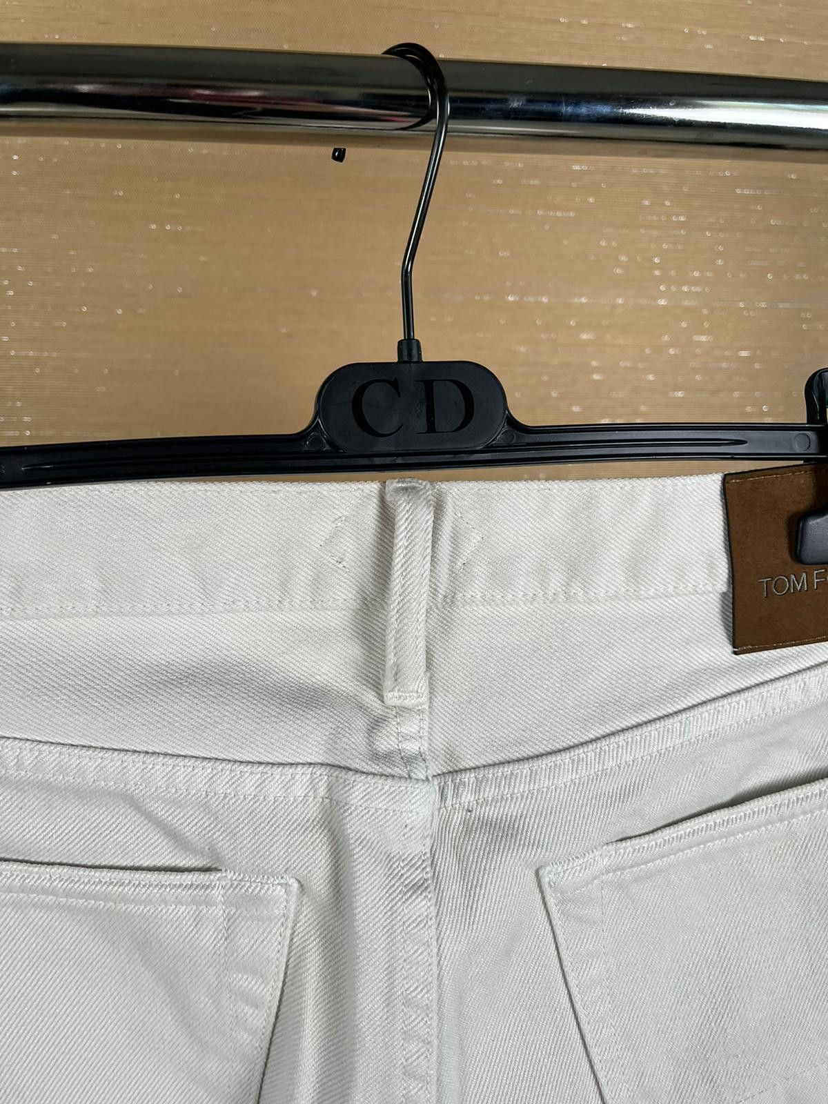 Tom Ford Tapered Fit Denim in Off White Color Size US 32 / EU 48 - 12 Thumbnail