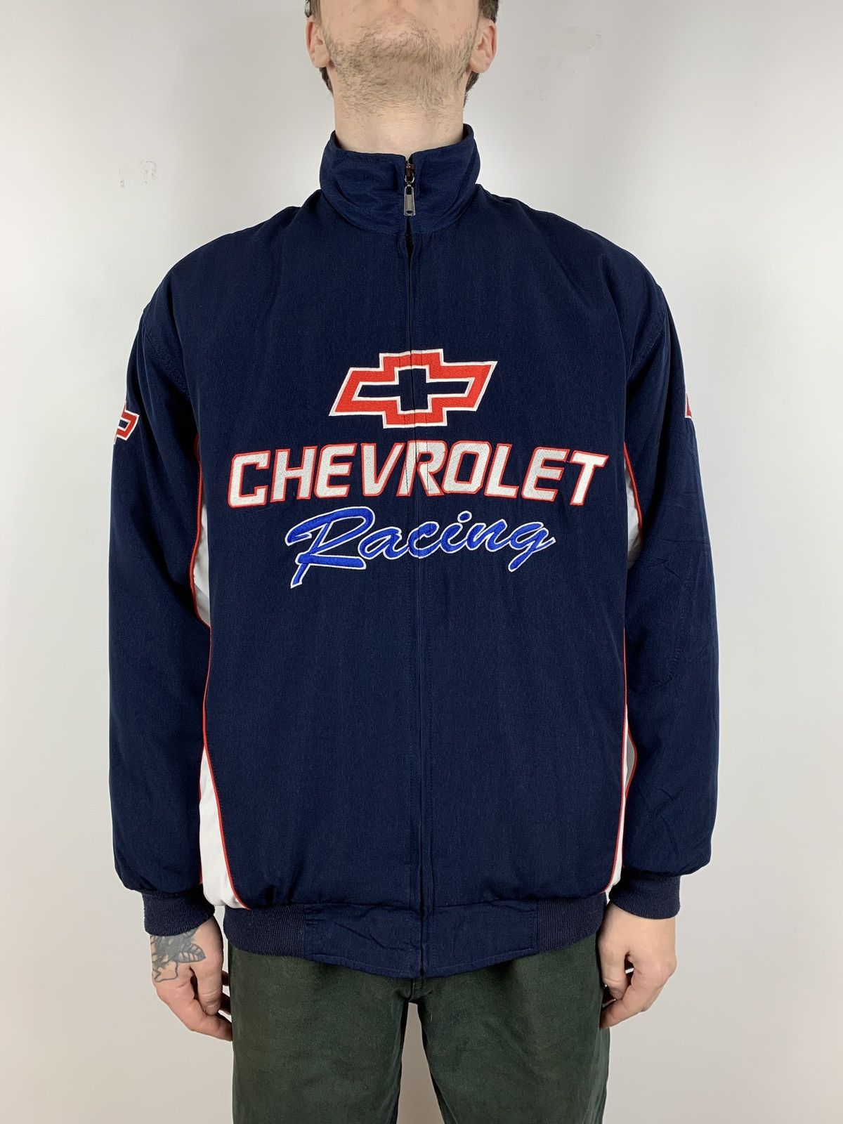 NASCAR Vintage Chevrolet Racing NASCAR Jacket Size US XL / EU 56 / 4 - 1 Thumbnail