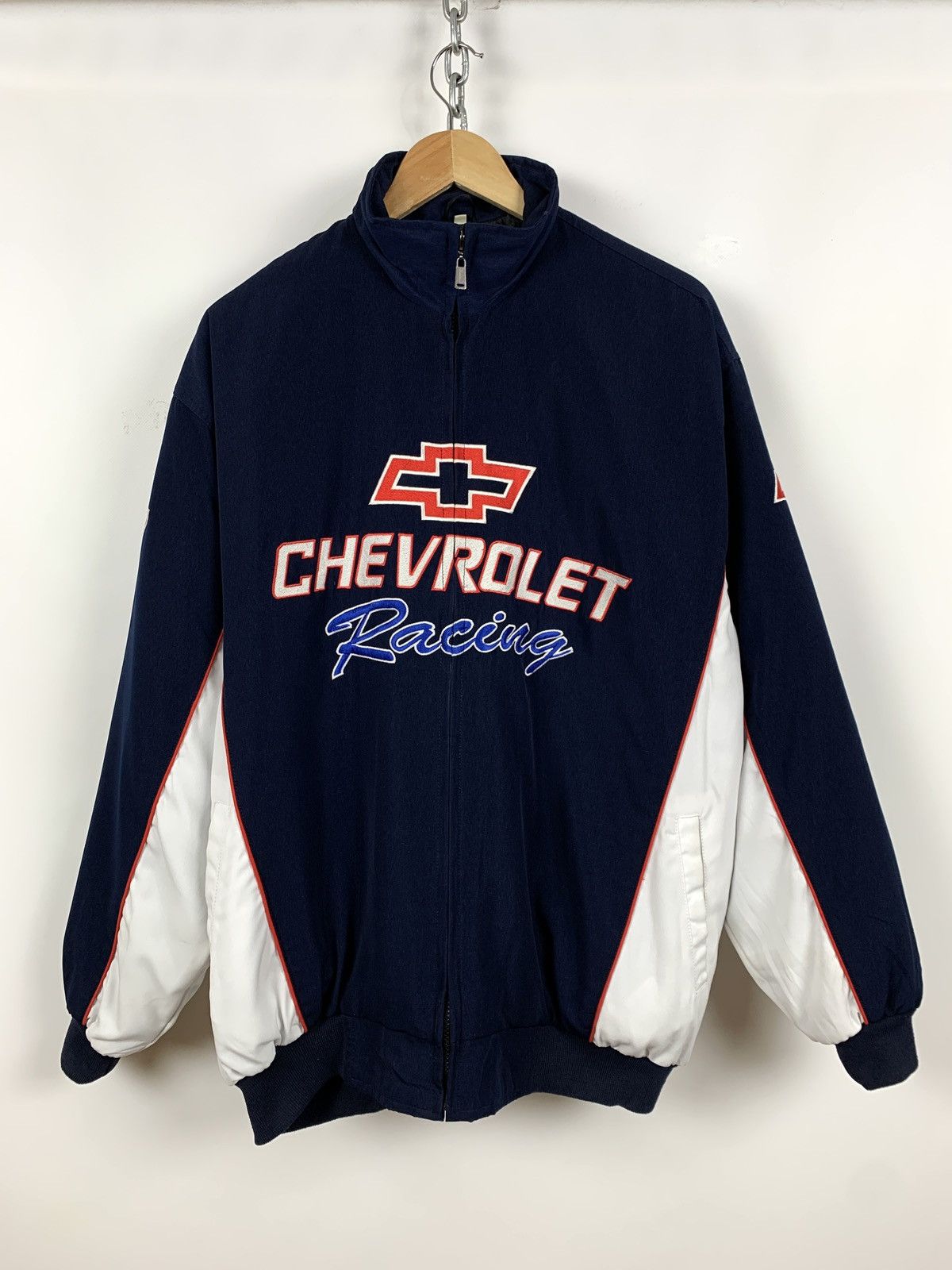 NASCAR Vintage Chevrolet Racing NASCAR Jacket Size US XL / EU 56 / 4 - 5 Thumbnail