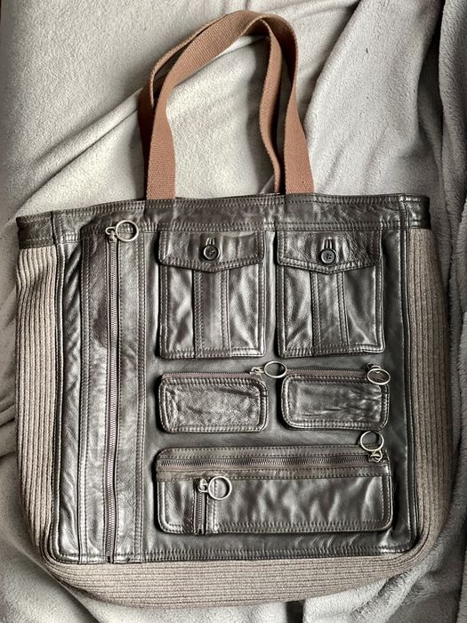 Dior DIOR HOMME by Hedi Slimane “Deville” Leather Tote Bag | Grailed