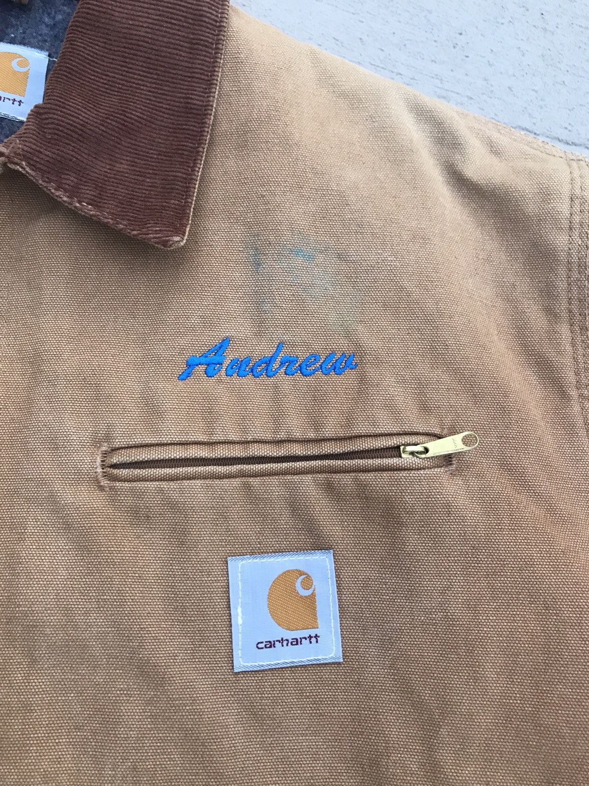 Carhartt × Vintage 90s Vintage Carhartt Jacket Size US L / EU 52-54 / 3 - 3 Thumbnail