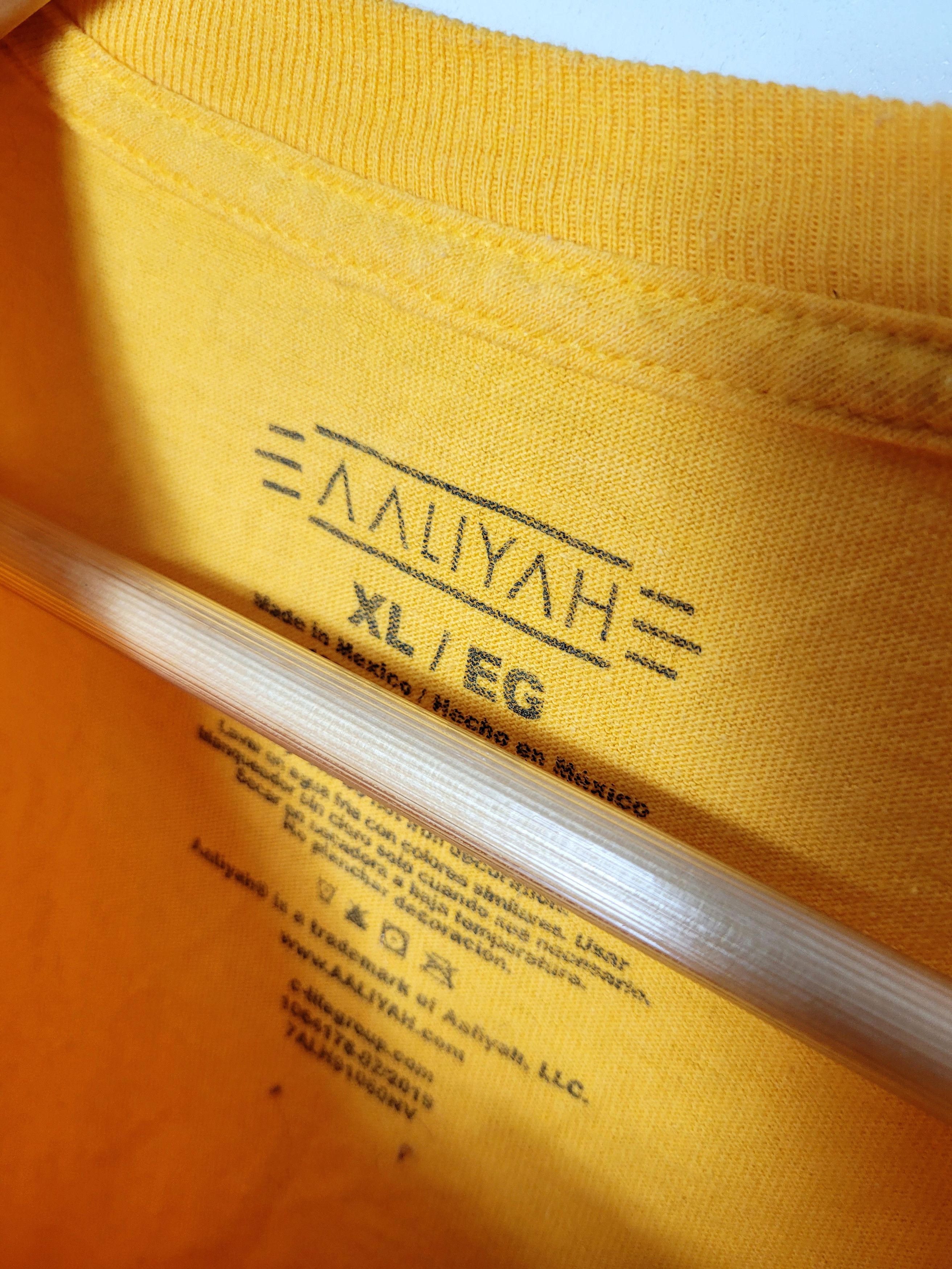 Rap Tees × Vintage Aaliyah HOT LIKE FIRE y2k og t-shirt Size US XL / EU 56 / 4 - 5 Thumbnail
