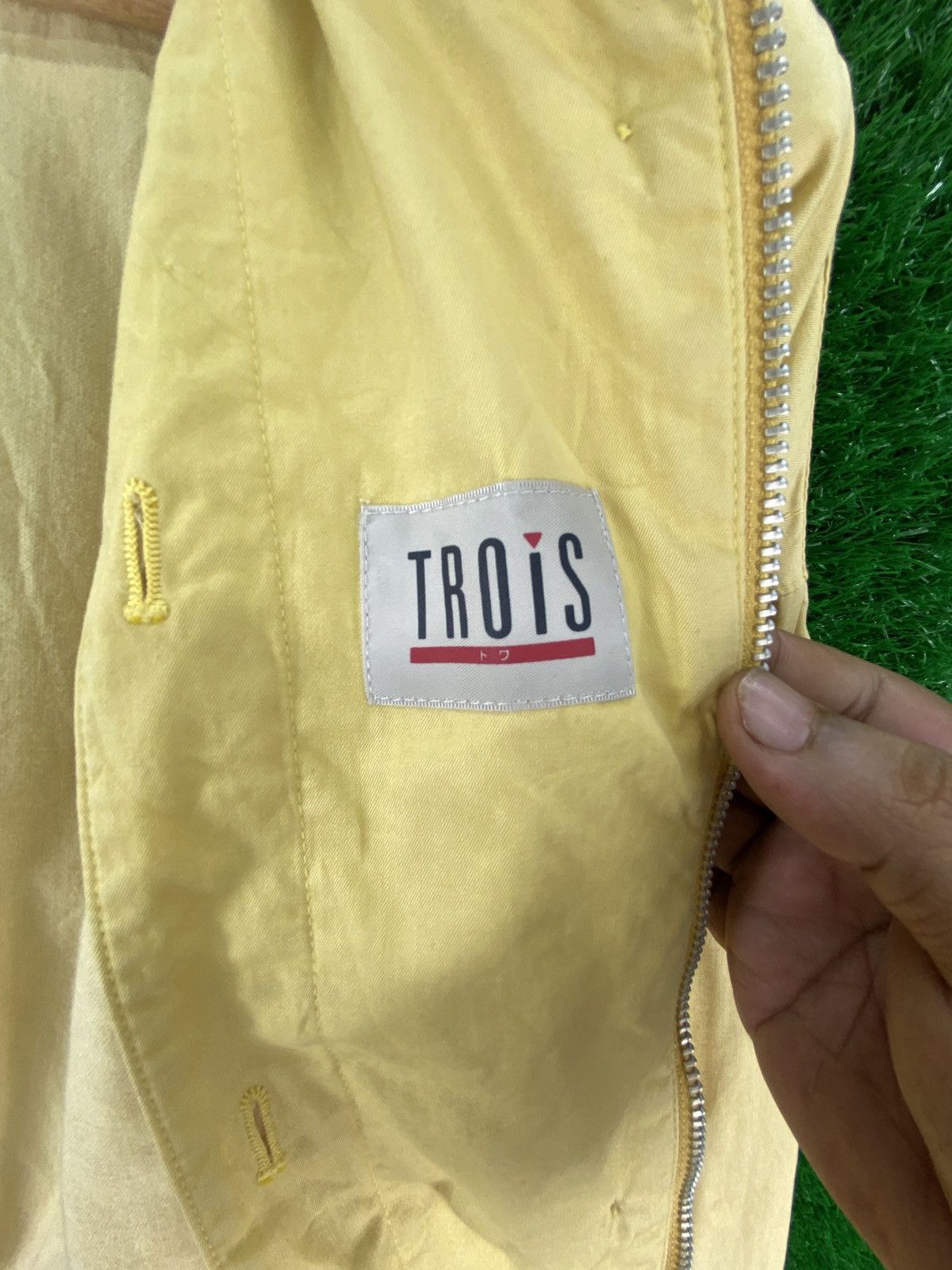 Japanese Brand × Vintage Vintage Trois Jacket Bomber Style Size US M / EU 48-50 / 2 - 4 Thumbnail