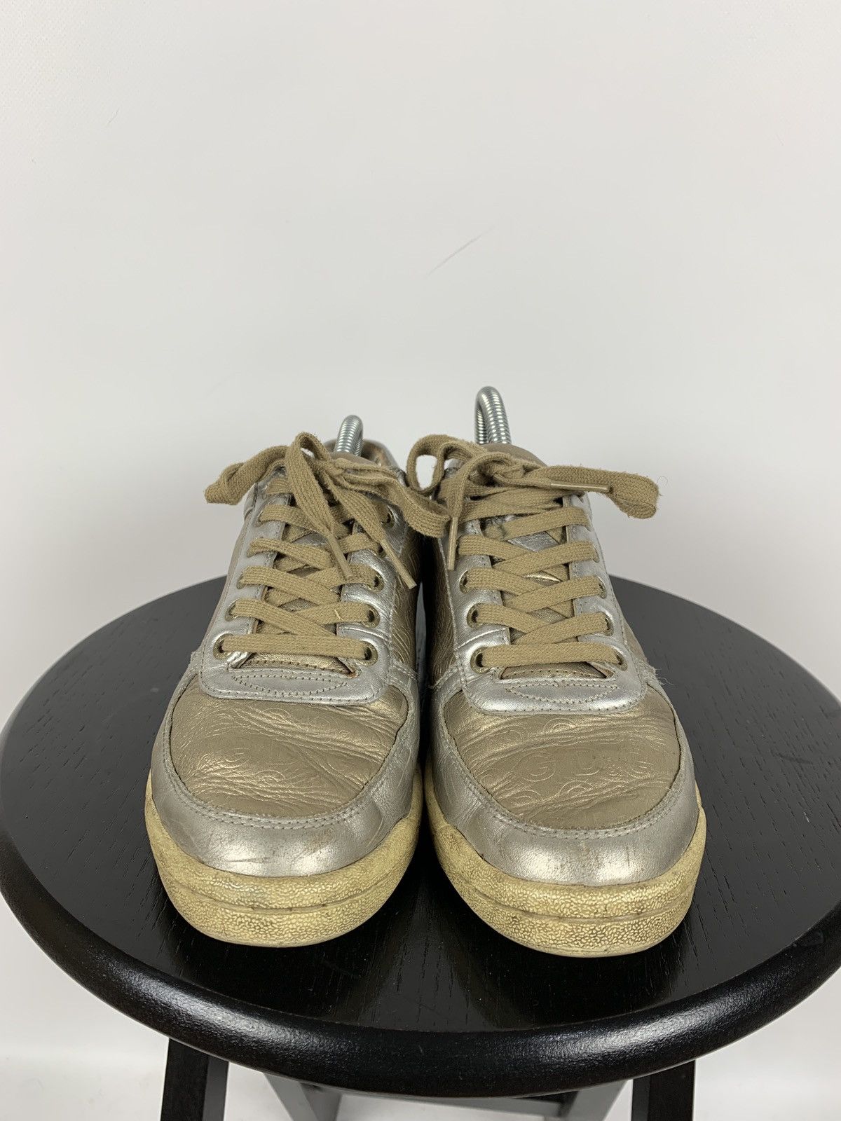 Dolce & Gabbana Vintage Dolce&Gabbana Mouse Monogram Low Top Sneakers Size US 8 / IT 38 - 6 Thumbnail