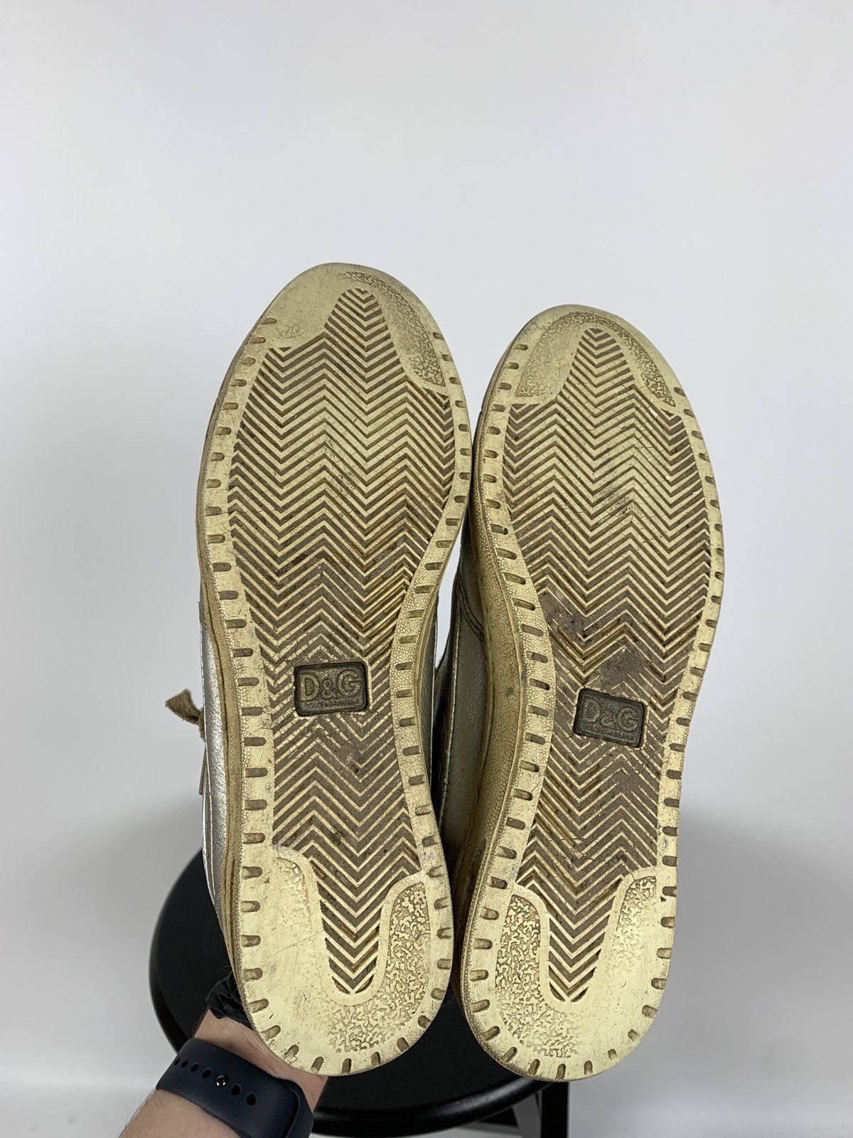 Dolce & Gabbana Vintage Dolce&Gabbana Mouse Monogram Low Top Sneakers Size US 8 / IT 38 - 18 Thumbnail