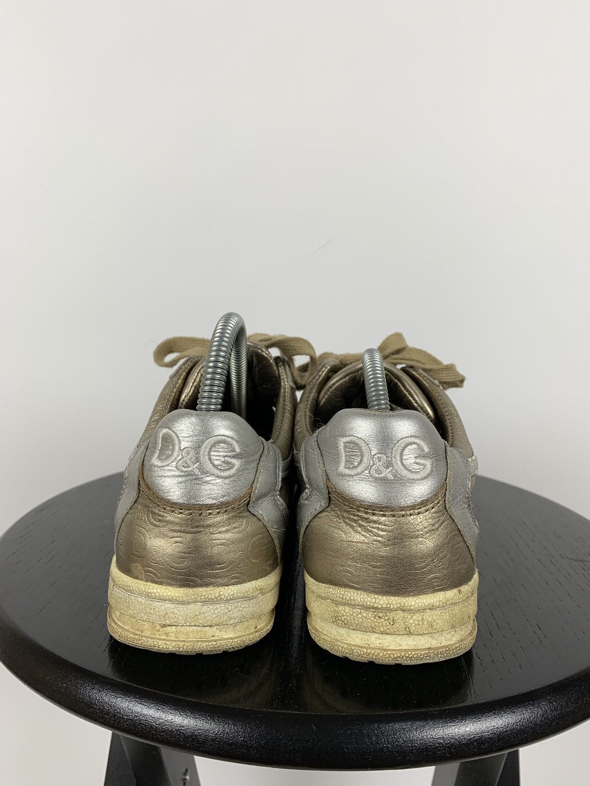 Dolce & Gabbana Vintage Dolce&Gabbana Mouse Monogram Low Top Sneakers Size US 8 / IT 38 - 5 Thumbnail
