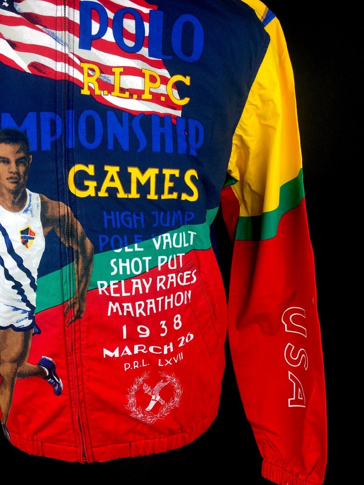 Polo Ralph Lauren Polo Ralph Lauren Bayport Chariots Graphic Jacket XXL Size US XXL / EU 58 / 5 - 8 Thumbnail