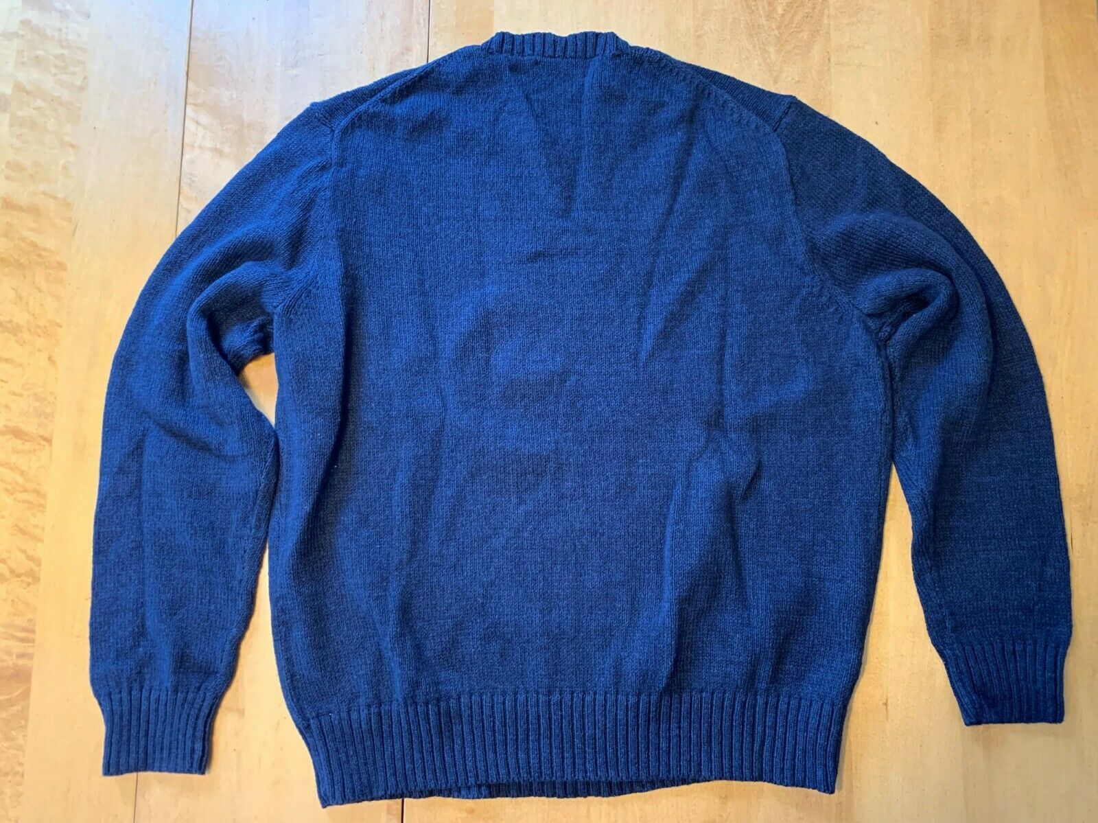 Polo Ralph Lauren Polo Ralph Lauren Holiday Preppy Bear Sweater Navy Blue XL Size US XL / EU 56 / 4 - 9 Thumbnail
