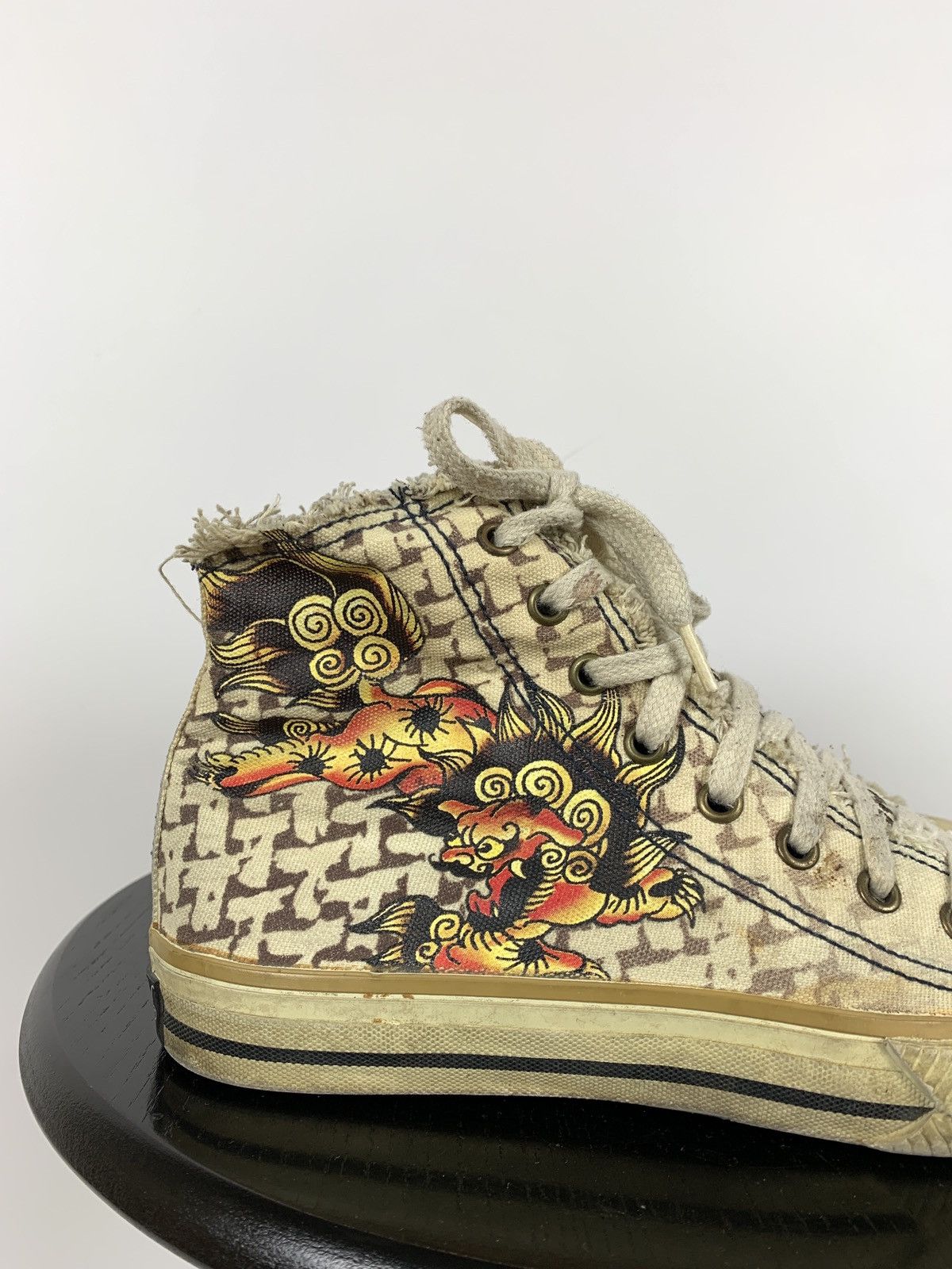 Christian Audigier Vintage Ed Hardy by Christian Audigier Hi Top Sneakers Size US 7 / IT 37 - 10 Thumbnail