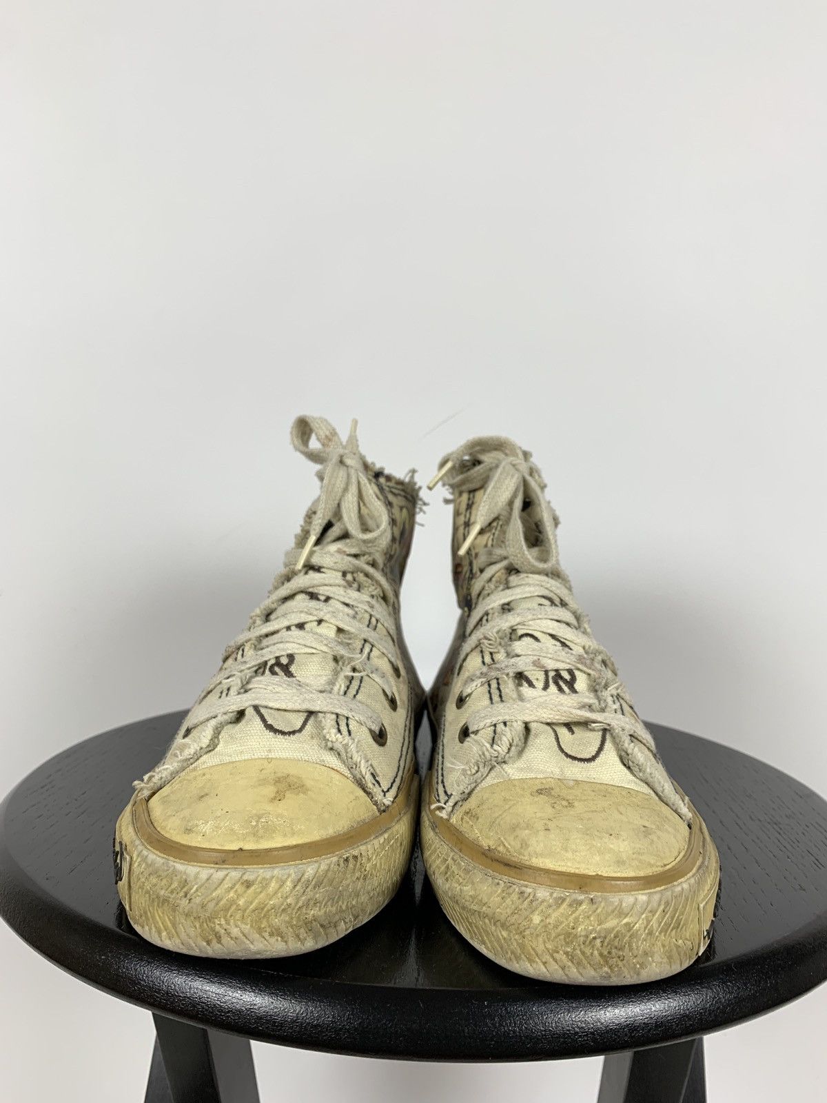 Christian Audigier Vintage Ed Hardy by Christian Audigier Hi Top Sneakers Size US 7 / IT 37 - 7 Thumbnail