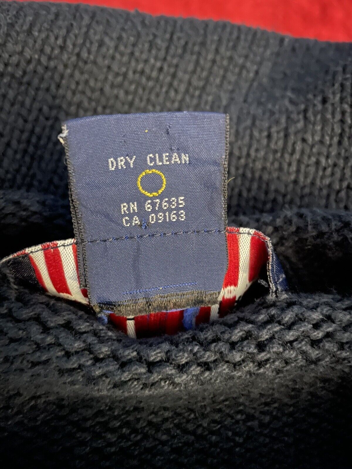 Polo Ralph Lauren Vintage Polo Ralph Lauren Navy Flag Sweater Knit XXL Size US XXL / EU 58 / 5 - 7 Thumbnail