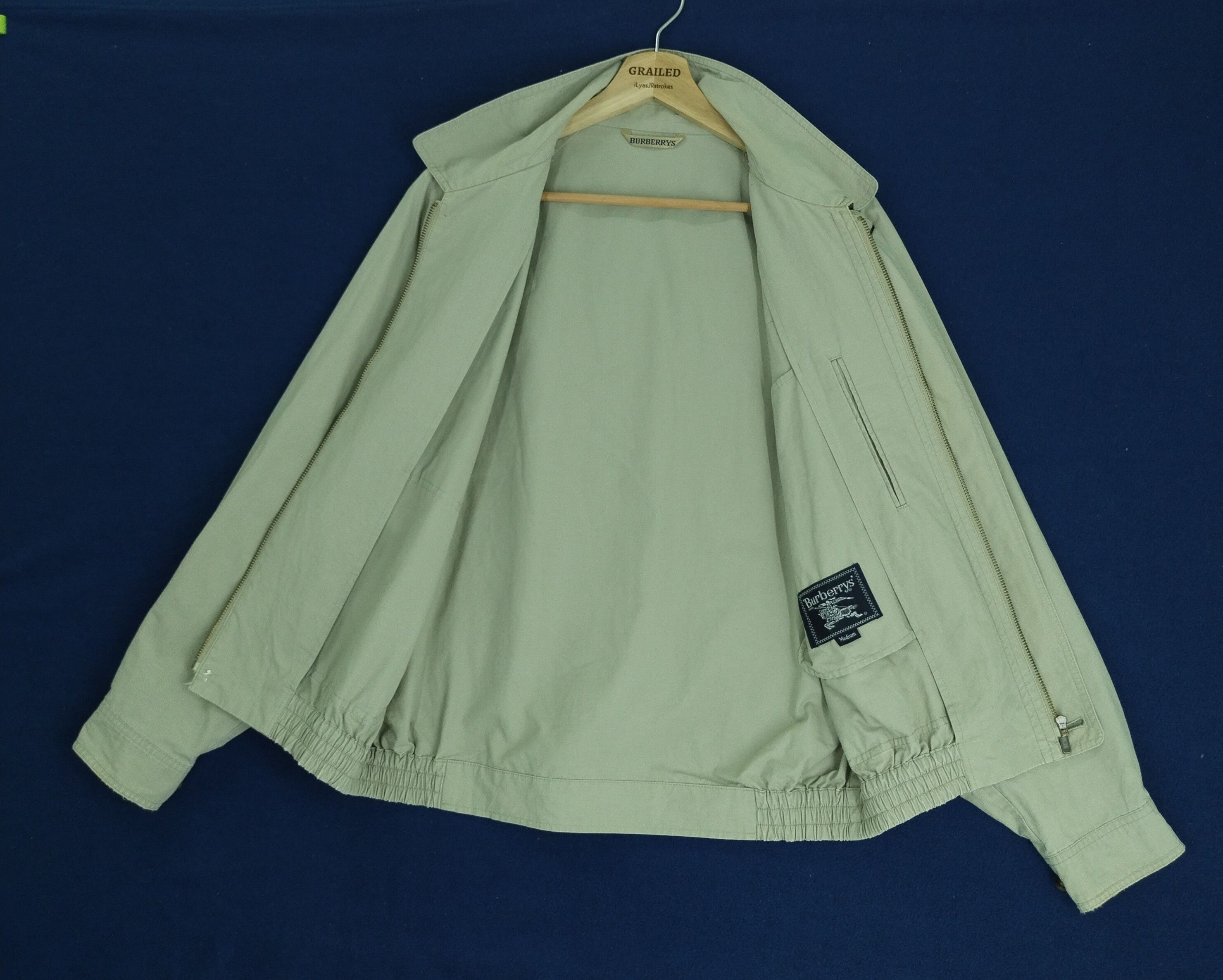 Burberry VINTAGE 80s BURBERRY LIGHT JACKET Size US M / EU 48-50 / 2 - 10 Thumbnail