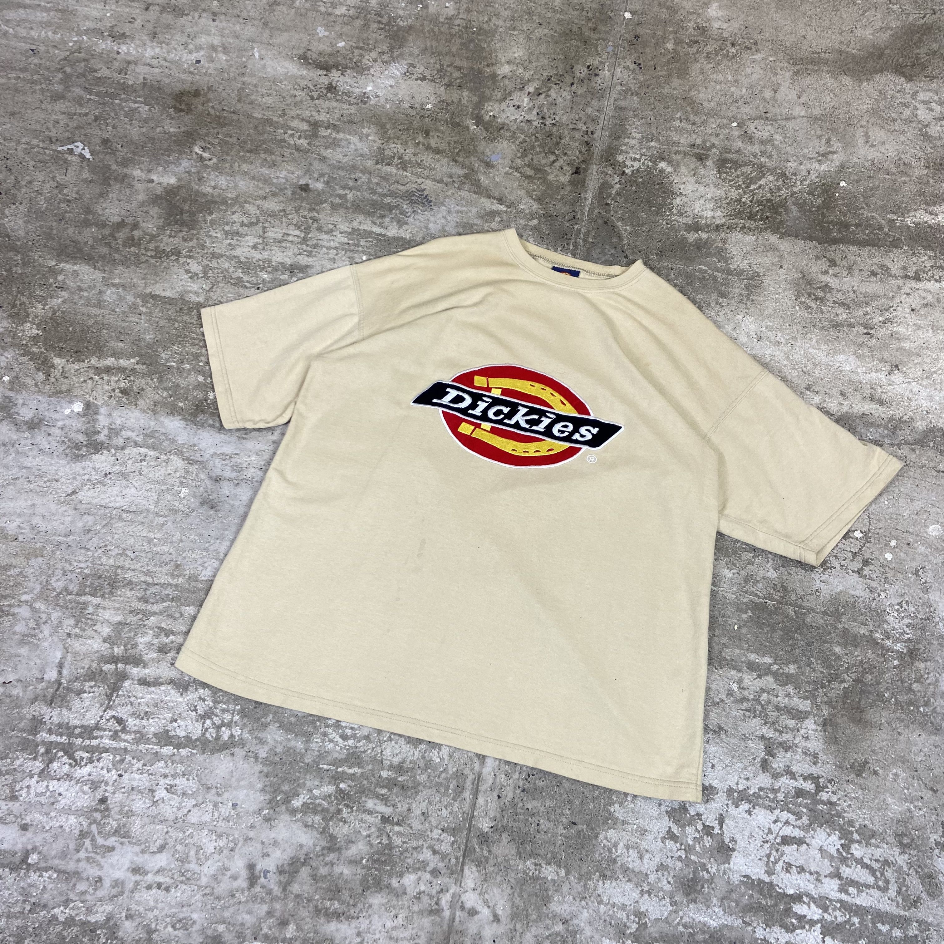 Dickies 1990s VELOUR BIG LOGO ARCHIVE DICKIES OVERSIZED TEE - № 654 Size US XL / EU 56 / 4 - 2 Thumbnail
