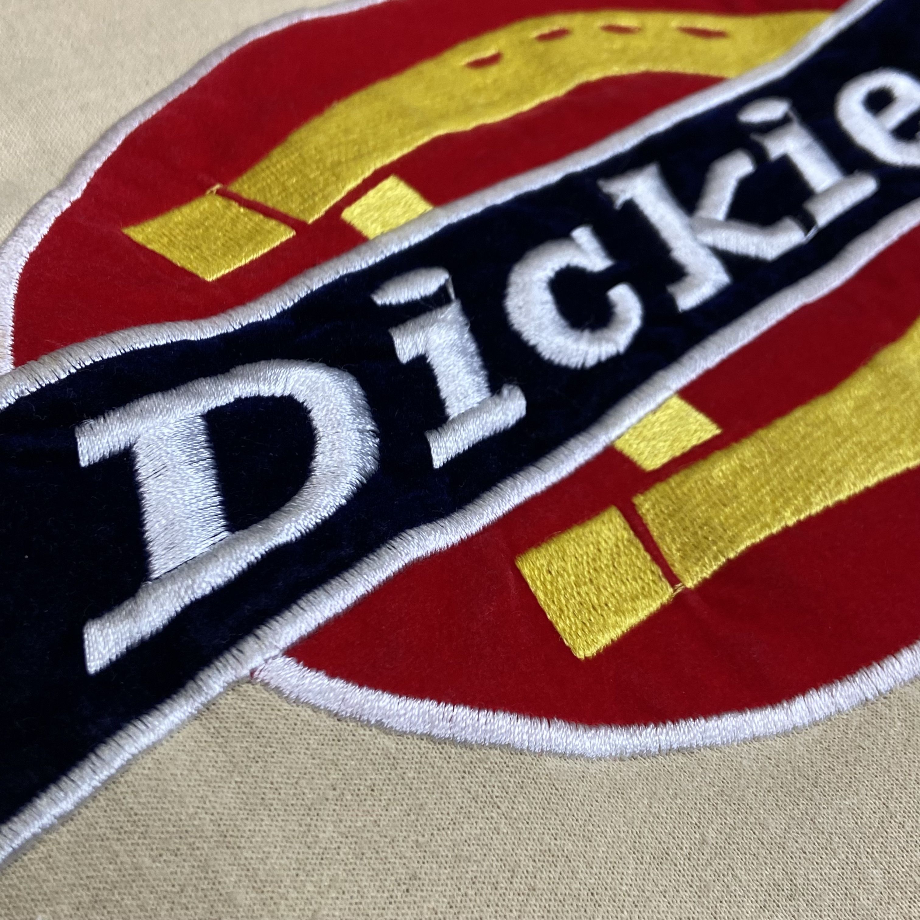 Dickies 1990s VELOUR BIG LOGO ARCHIVE DICKIES OVERSIZED TEE - № 654 Size US XL / EU 56 / 4 - 5 Thumbnail
