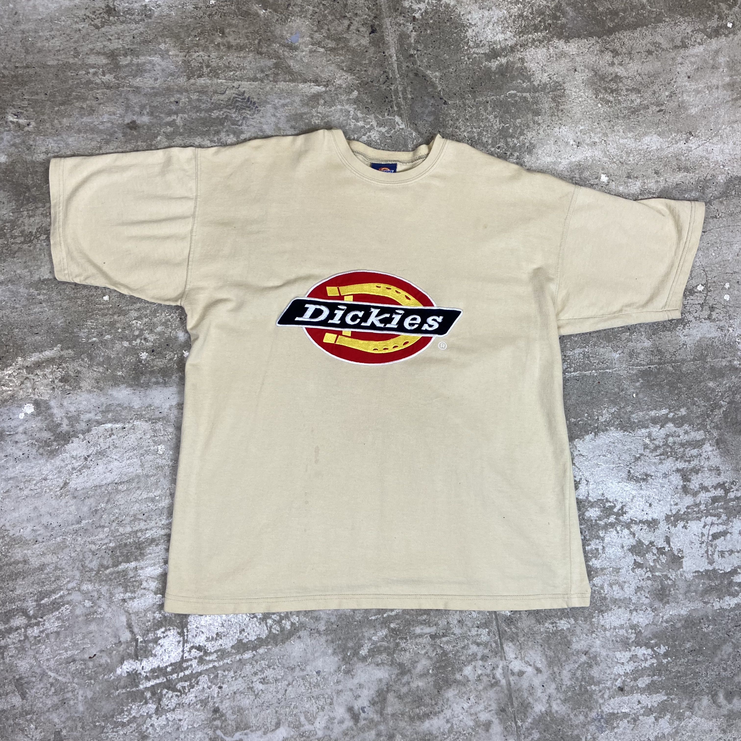 Dickies 1990s VELOUR BIG LOGO ARCHIVE DICKIES OVERSIZED TEE - № 654 Size US XL / EU 56 / 4 - 3 Thumbnail