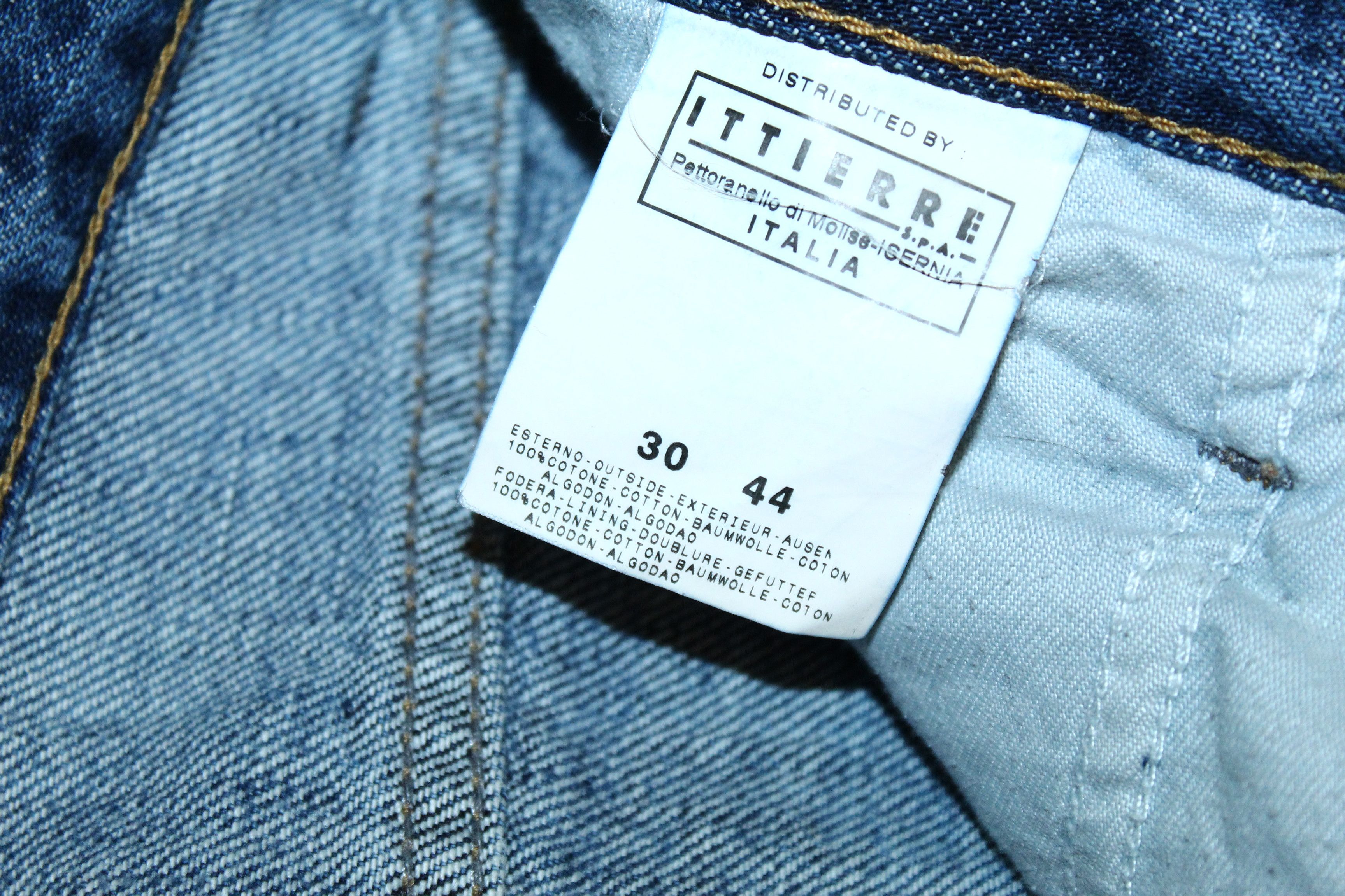 Versace Jeans Couture 💥VTG💥 Versace Stonewash Distressed Baggy Jeans Size 30" / US 8 / IT 44 - 11 Thumbnail