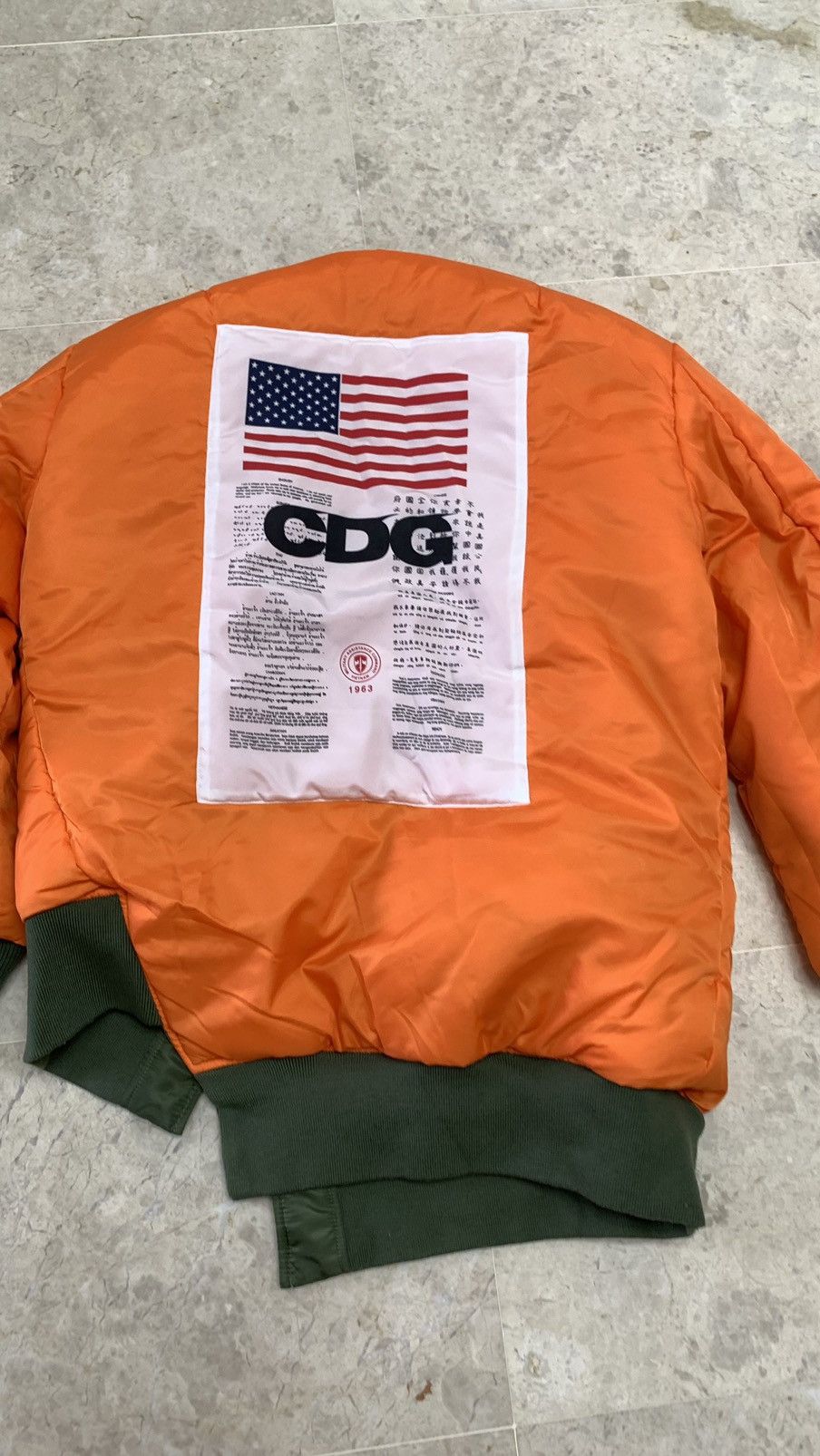 Alpha Industries CDG comme des garcons Alpha industries reversible MA-1 Size 3XL / US 20-22 - 13 Thumbnail
