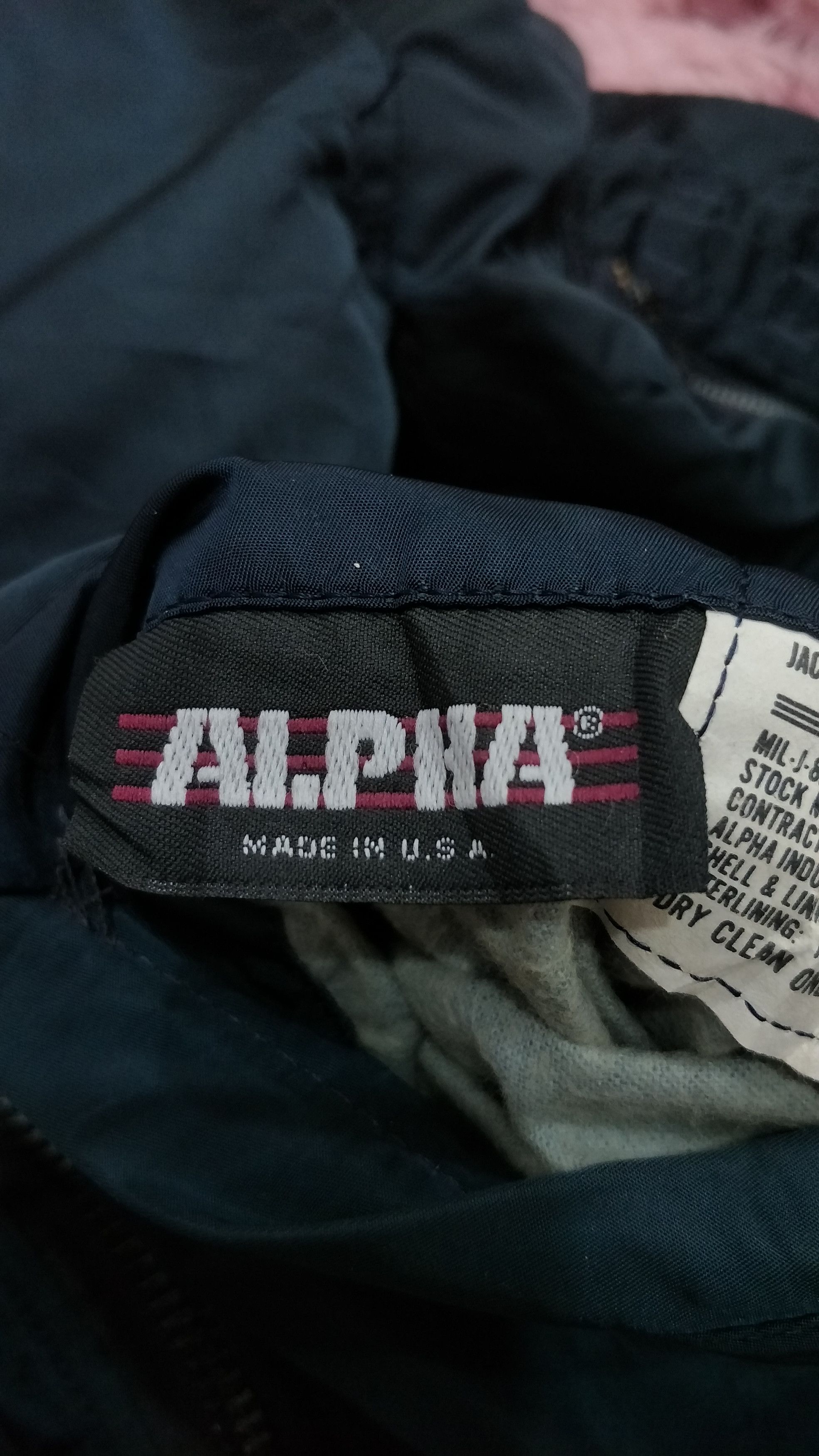 Alpha Industries ALPHA INDUSTRIES BOMBER JACKET Size US L / EU 52-54 / 3 - 4 Thumbnail